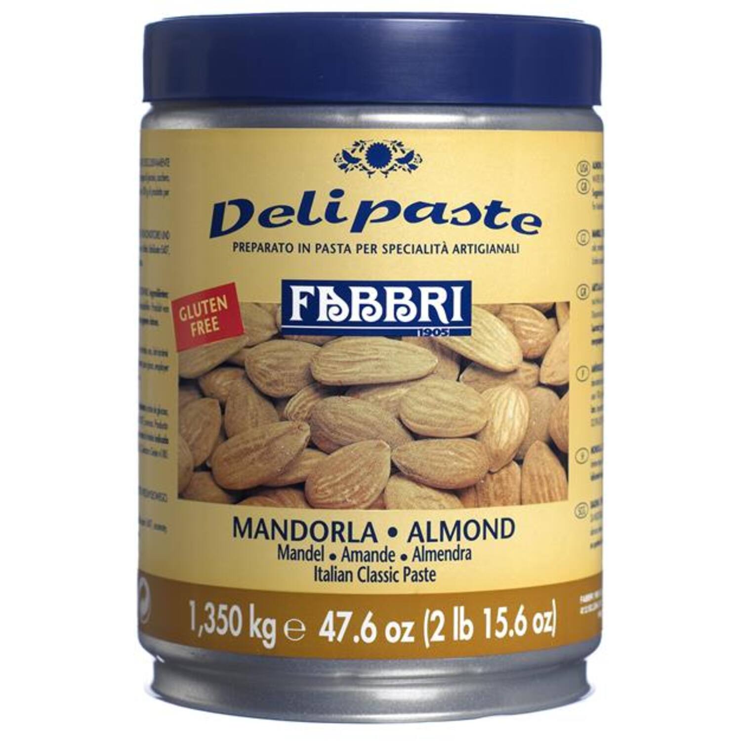 Fabbri Delipasta Almond 1,35 kg (Amandel)