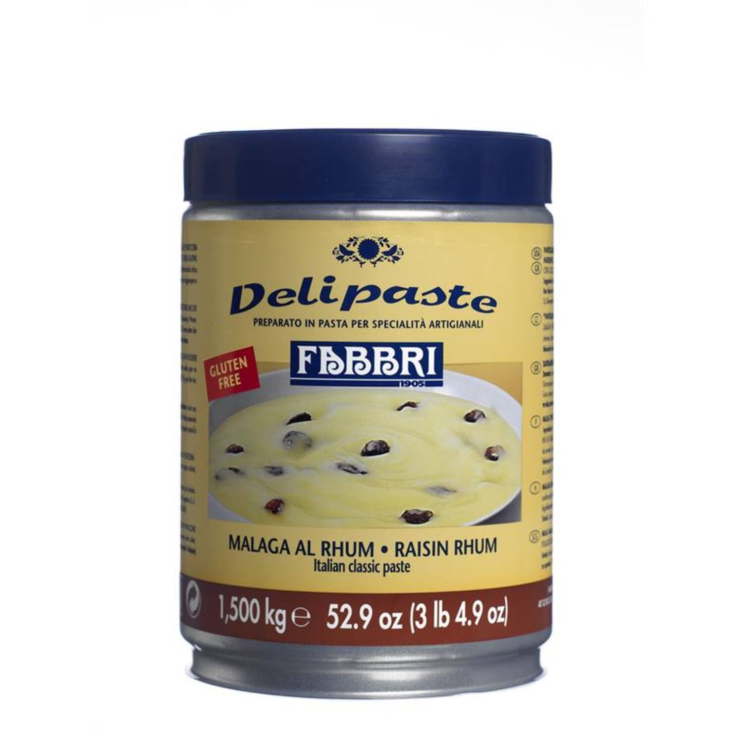 Fabbri Delipasta Malaga Rum 1,5 kg