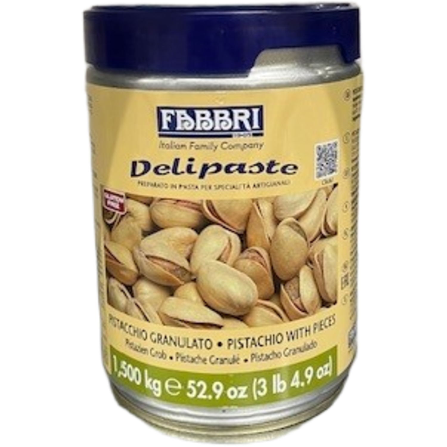 Fabbri Delipasta Pistache Grof 1,5 kg