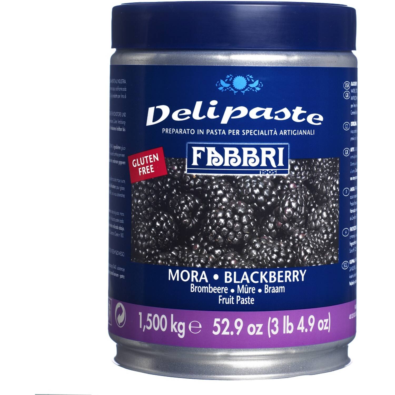 Fabbri Delipasta Mora/Braam 1.5 kg