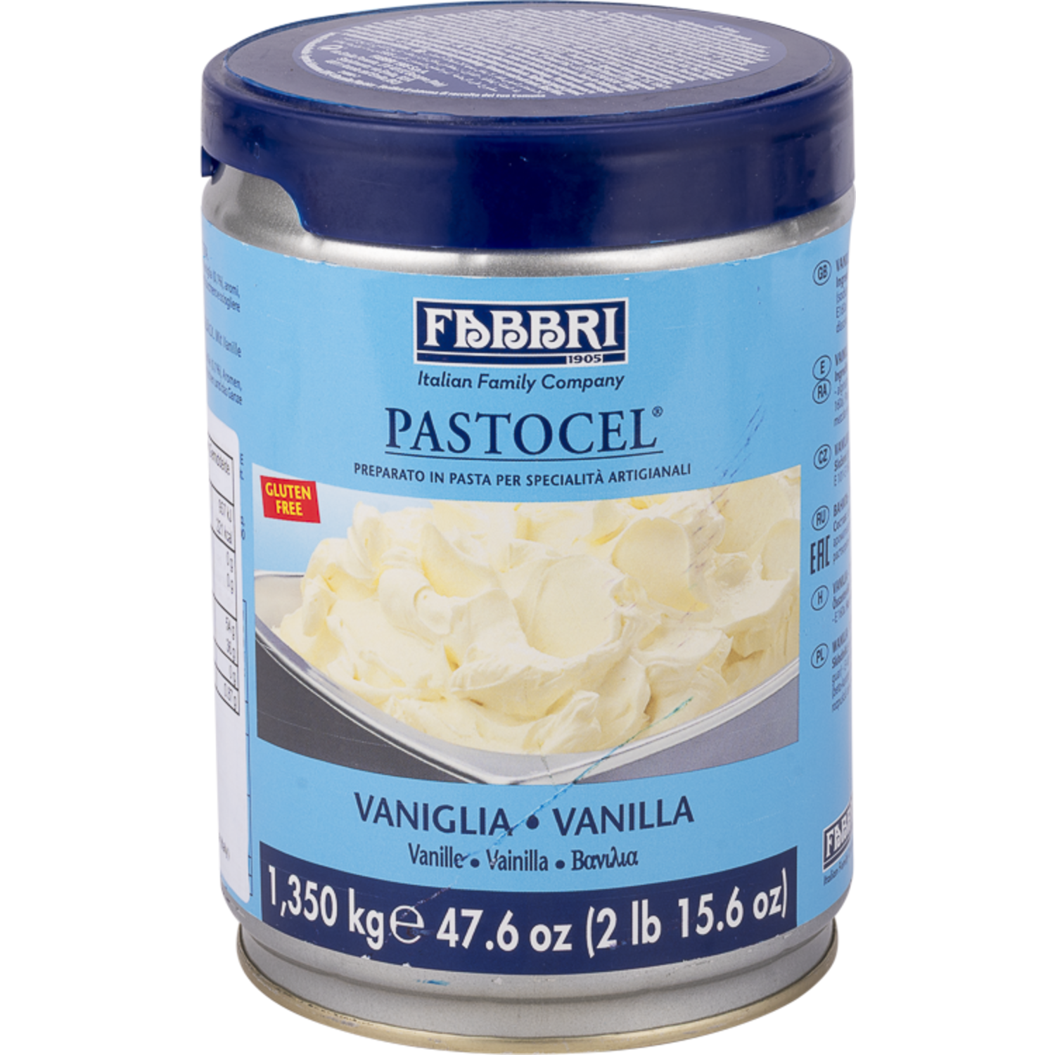 Fabbri Pastocel Vanille 1,35 Kg