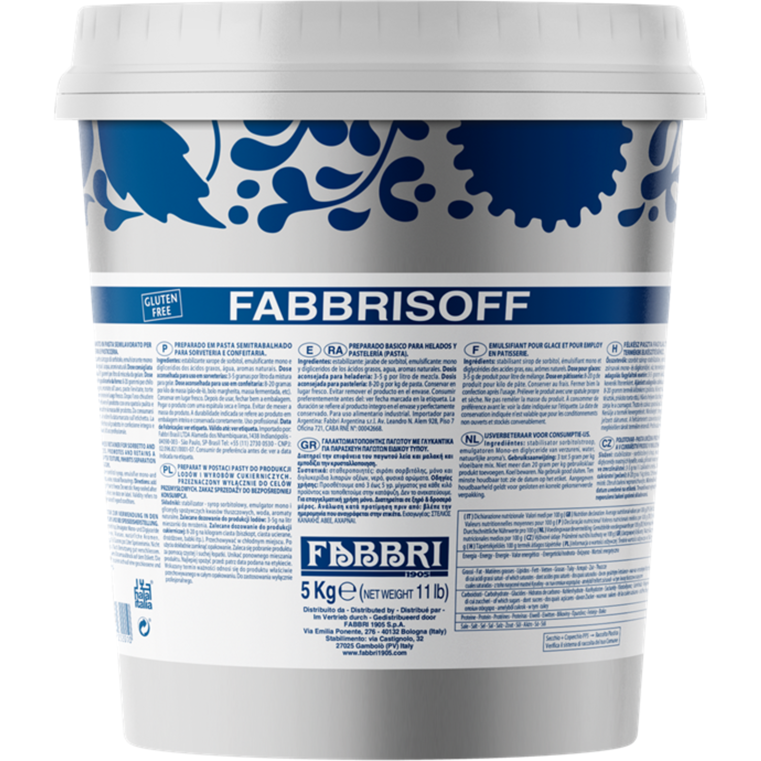 Fabbri Emulgator Fabbrisoff 5 kg