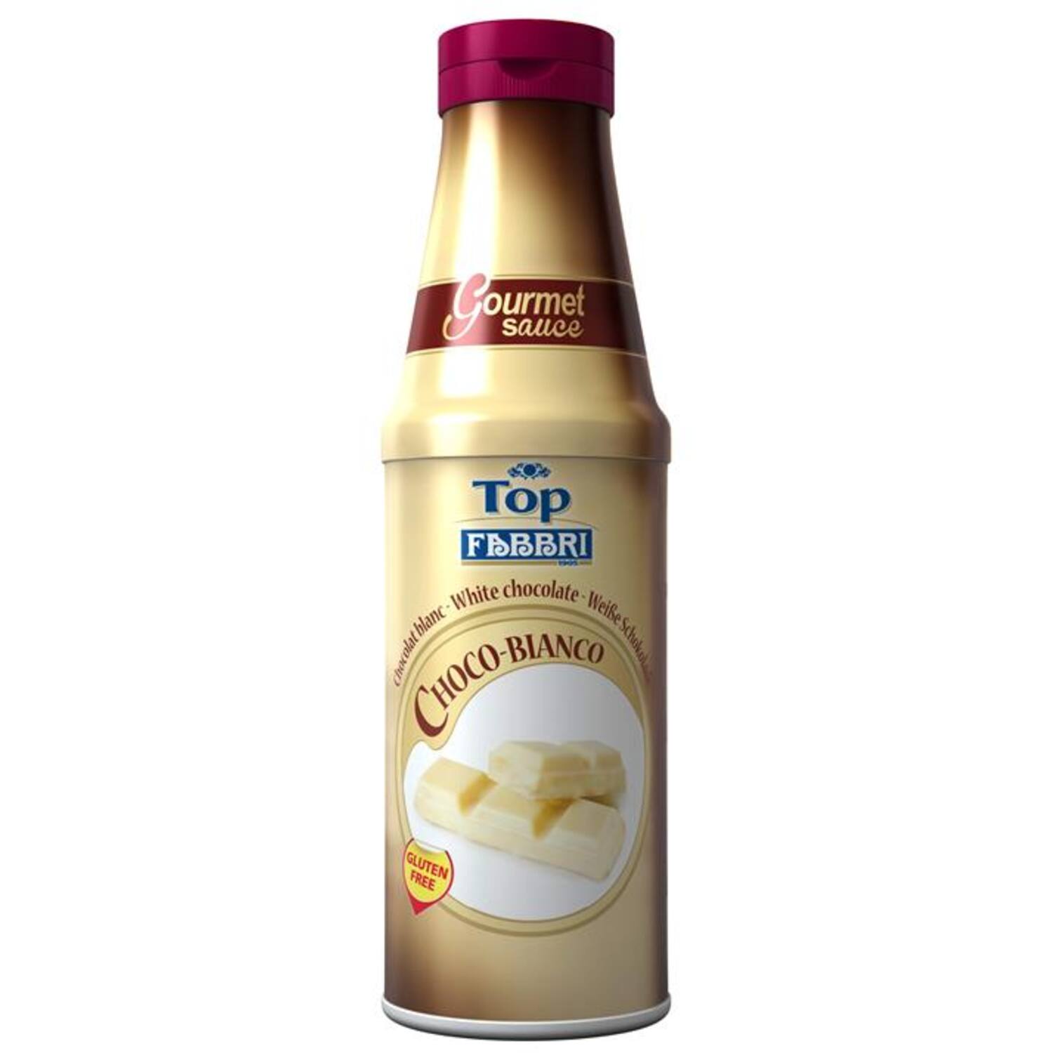 Fabbri Topping Witte Chocolade 0,95 kg