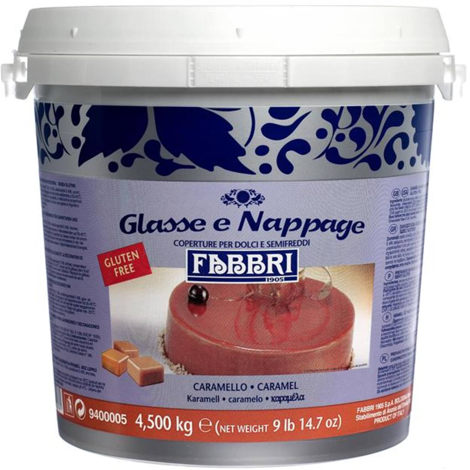 Fabbri Nappage Caramel 4 Kg