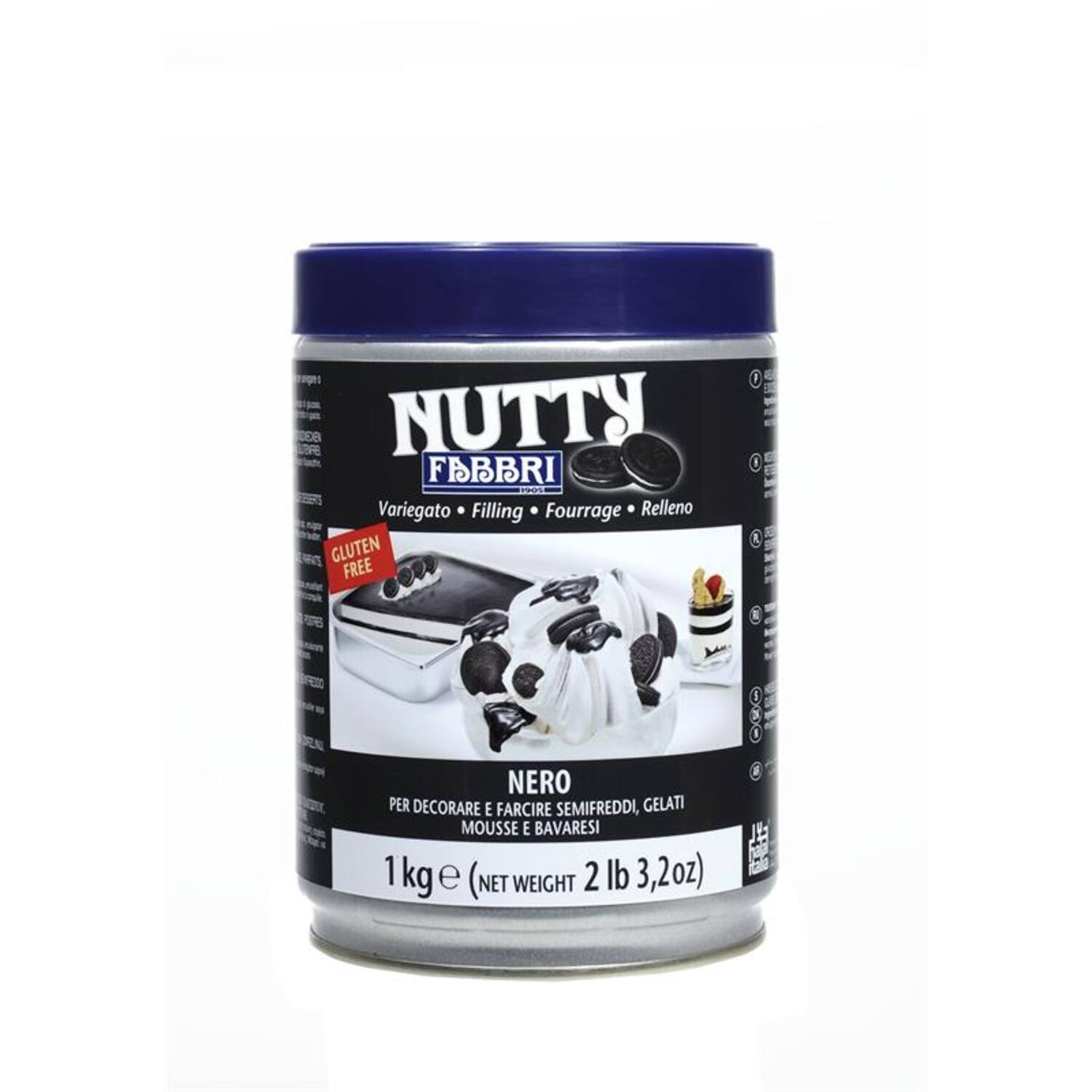 Fabbri Nutty Nero 1 kg