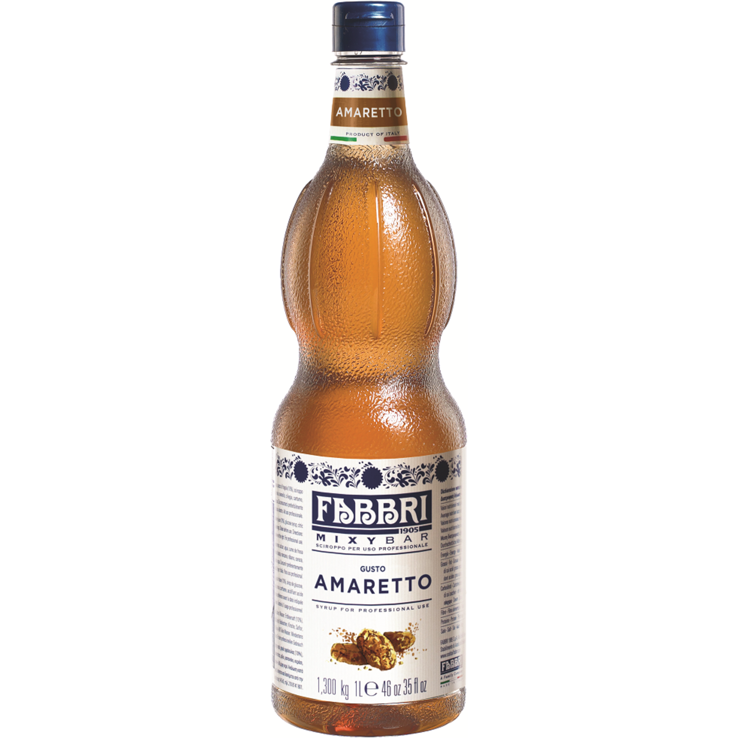Fabbri Koffiesiroop Amaretto 1 ltr