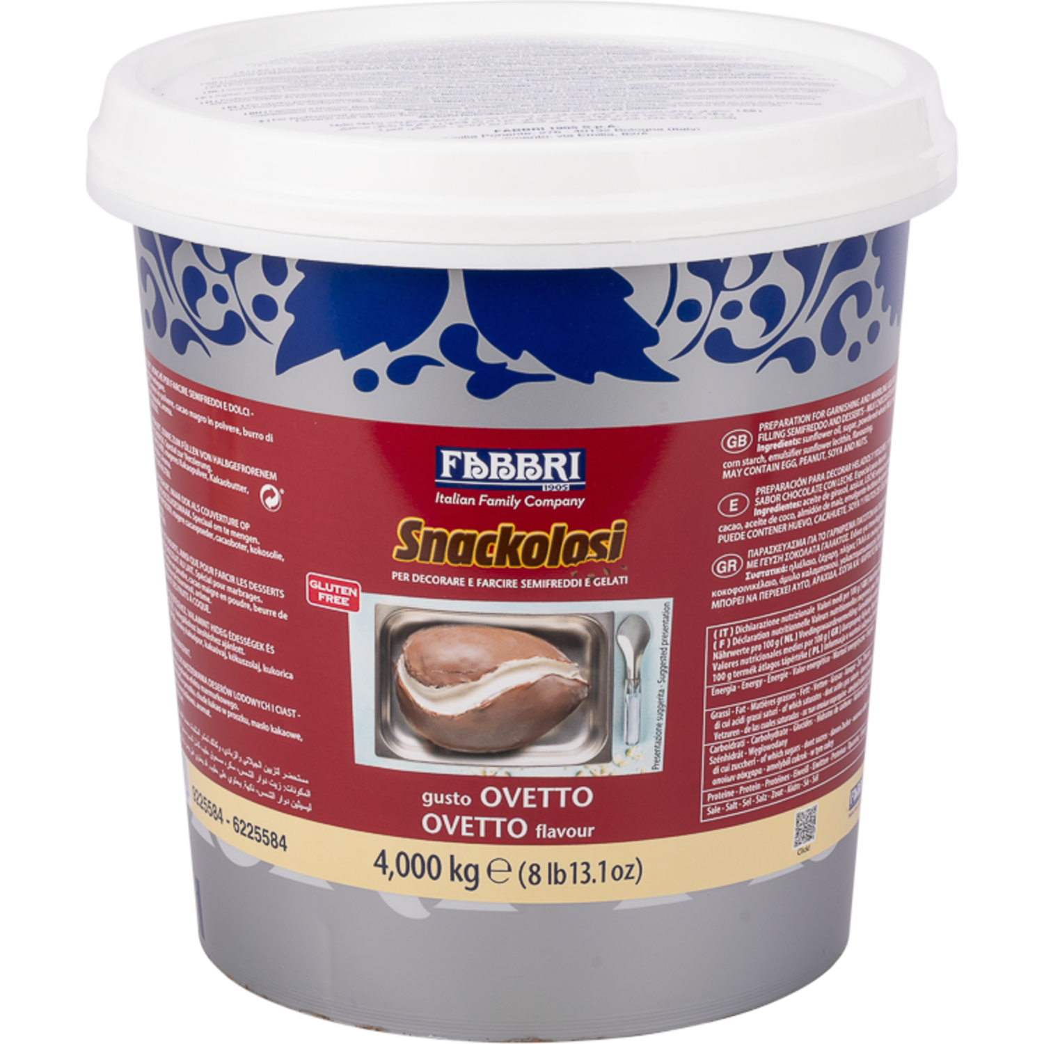 Fabbri Snackoloso Ovetto 4 Kg