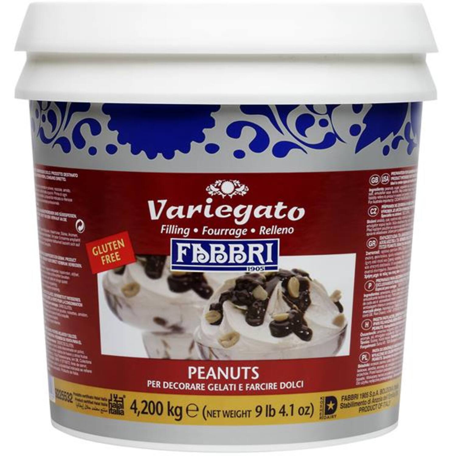 Fabbri Variegato Peanuts 4,2 kg