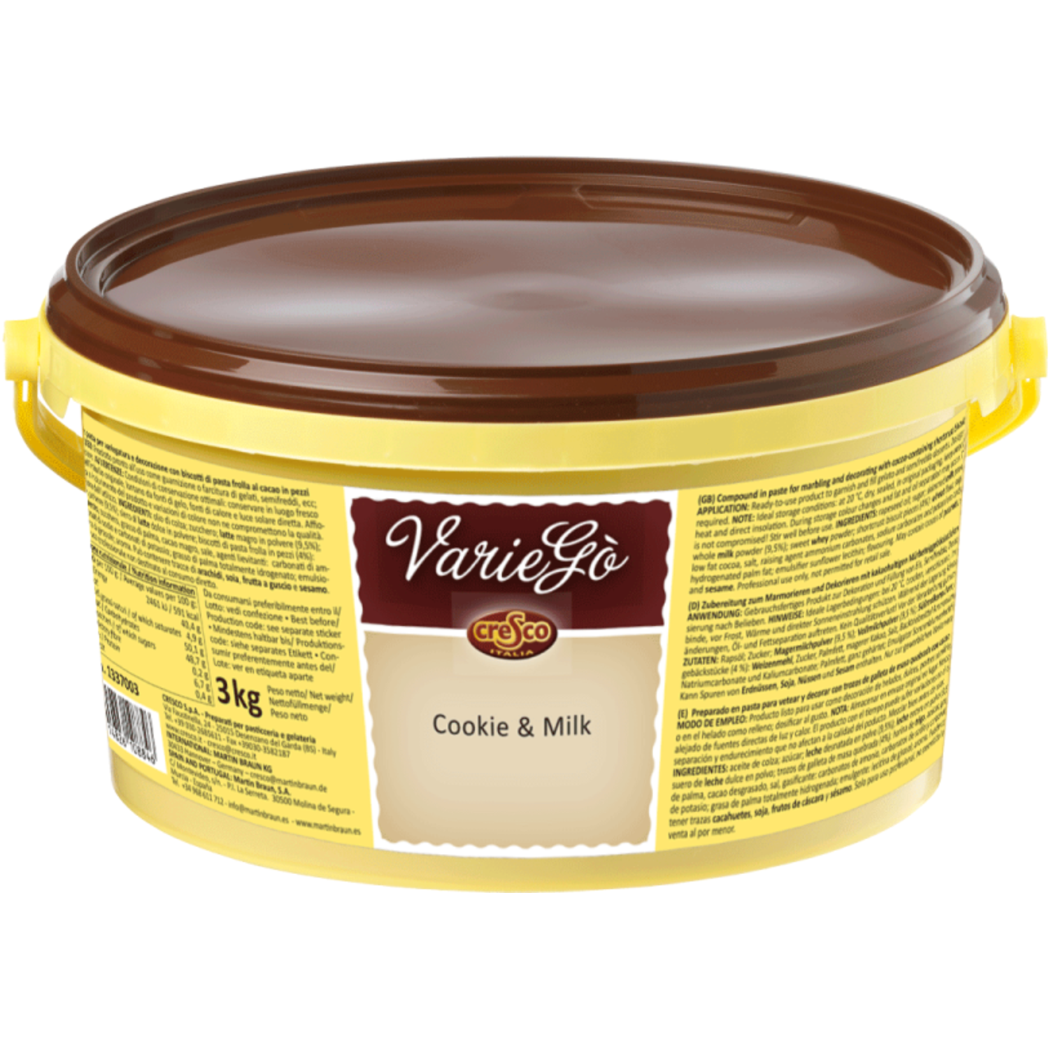 Cresco Italia VarieGó Cookie & Milk 3 kg