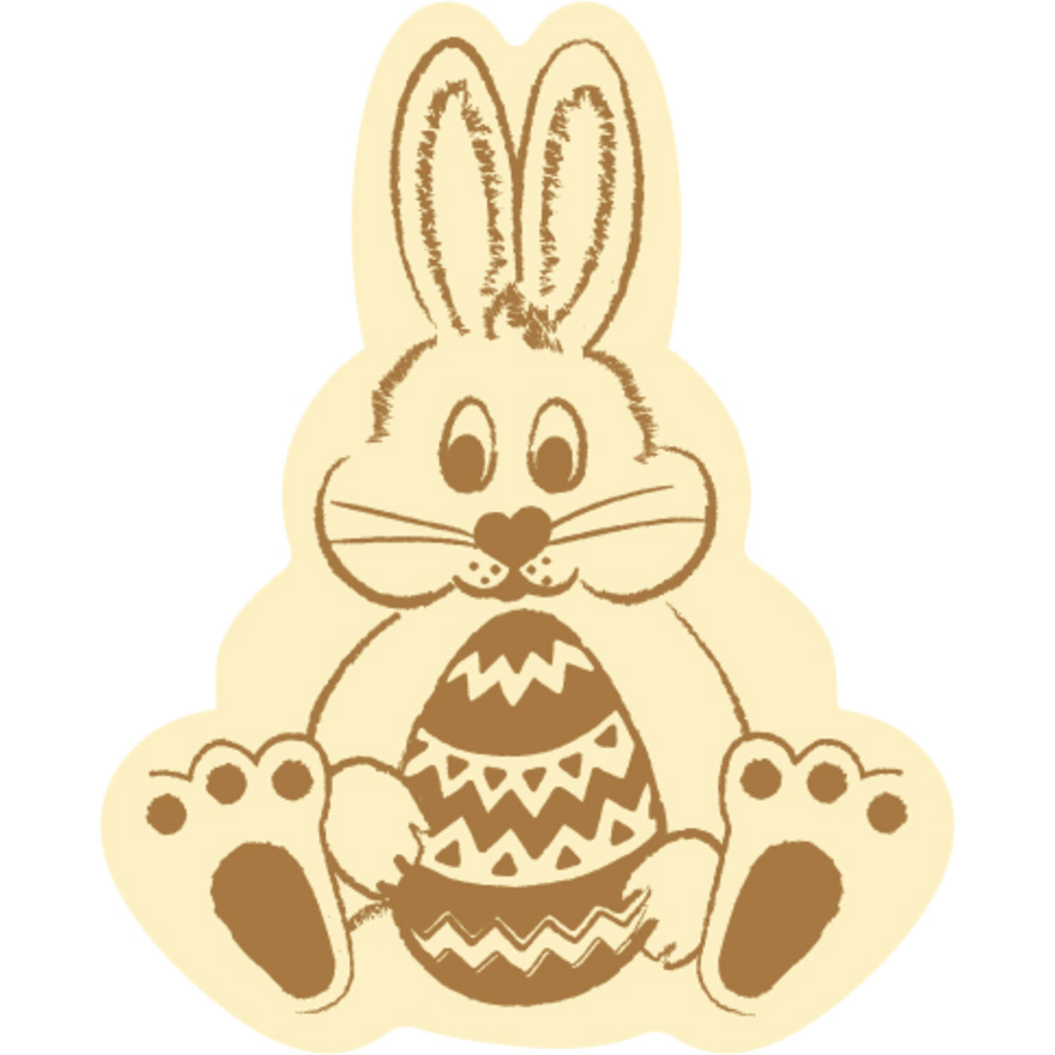 Mona Lisa White Cute Easter Bunny (224) RSPO MB CU-RSPO SCC-833146