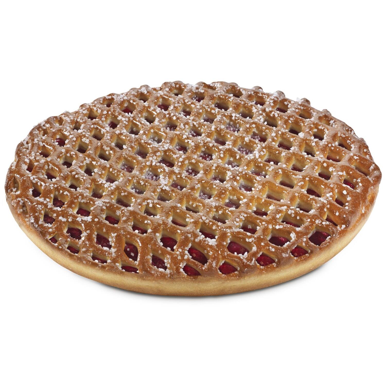 Pruve 76 Kersenvlaai 27 Cm (6) Gegeleerd En Gesuikerd