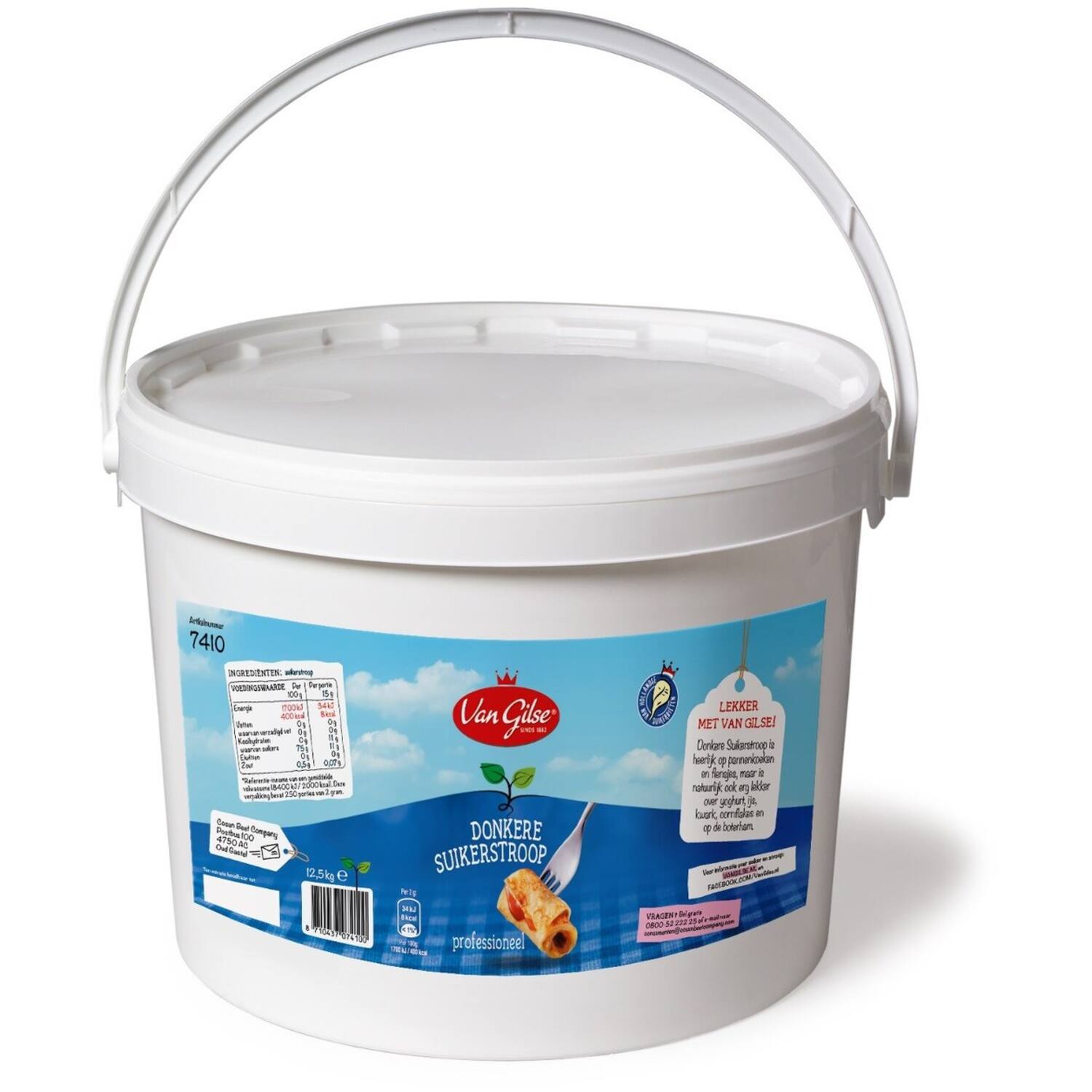 Donkere Suikerstroop 12.5 kg