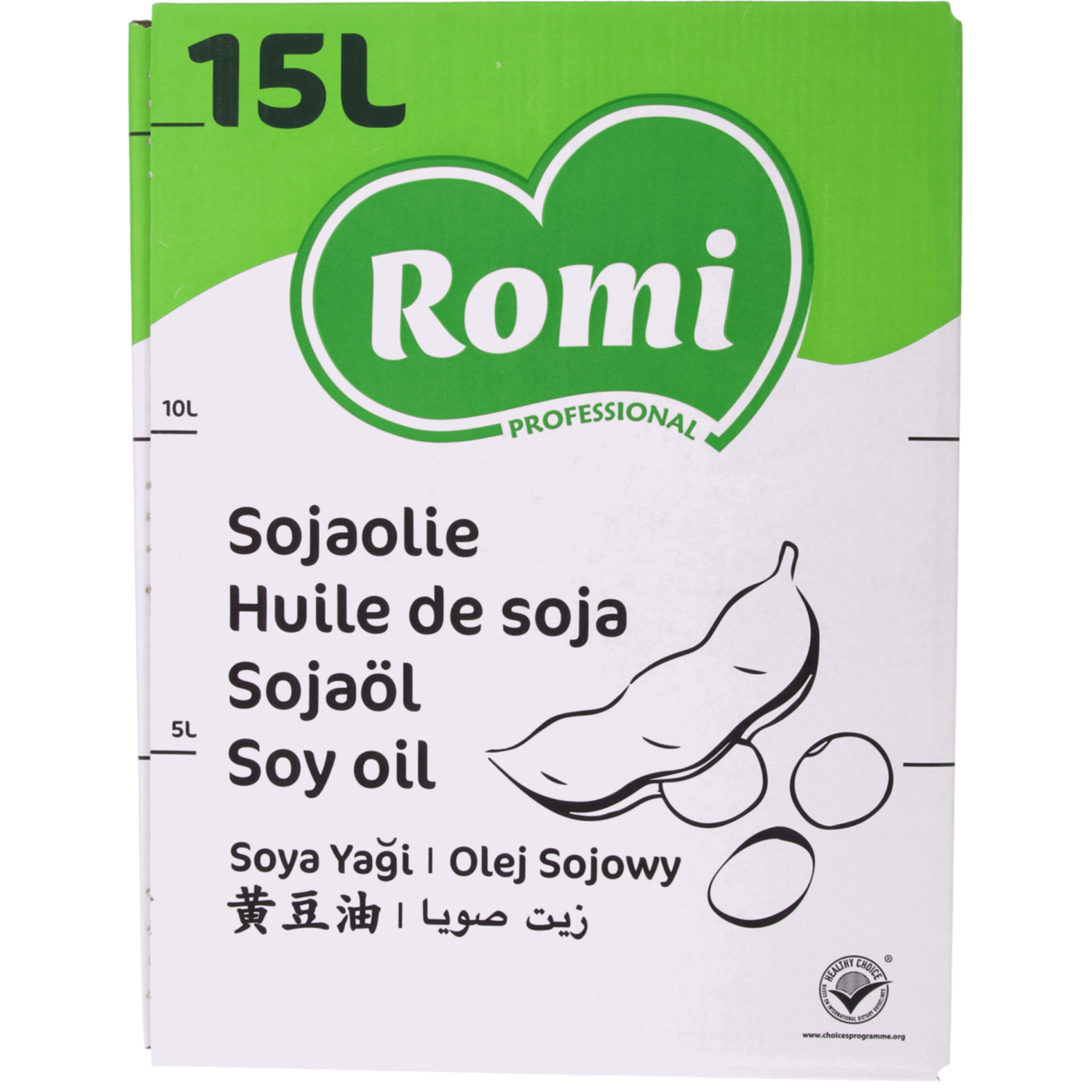 Romi Sojaolie 15 ltr Bag In Box