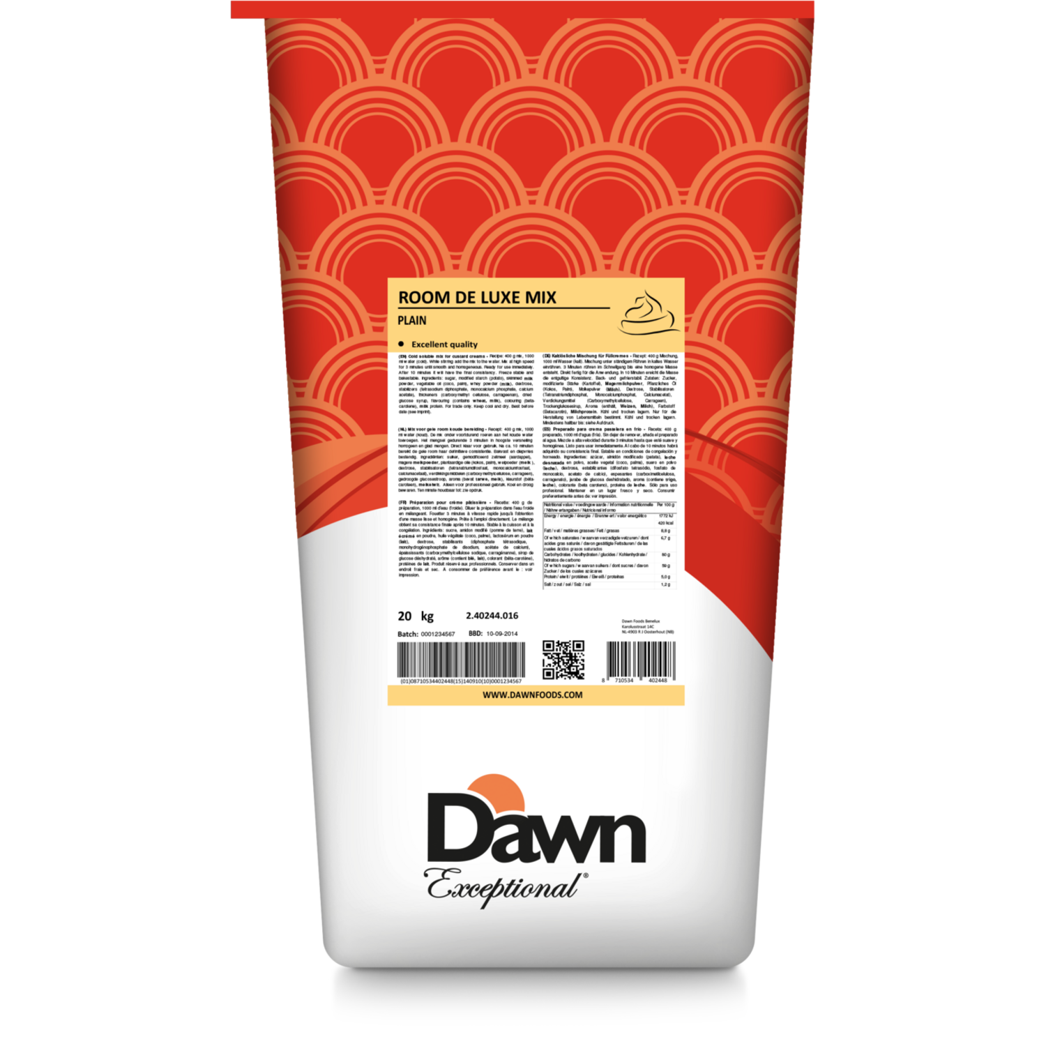 Dawn Room de Luxe 20 kg
