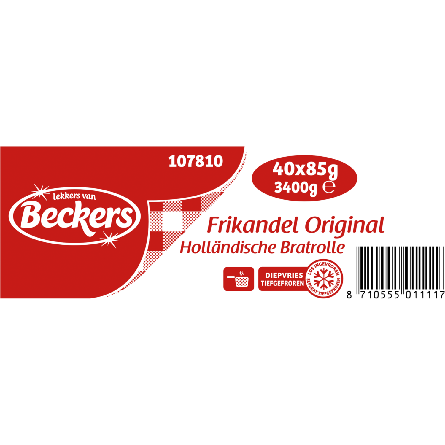 Frikandel Beck.Orgin. 85 g (40)
