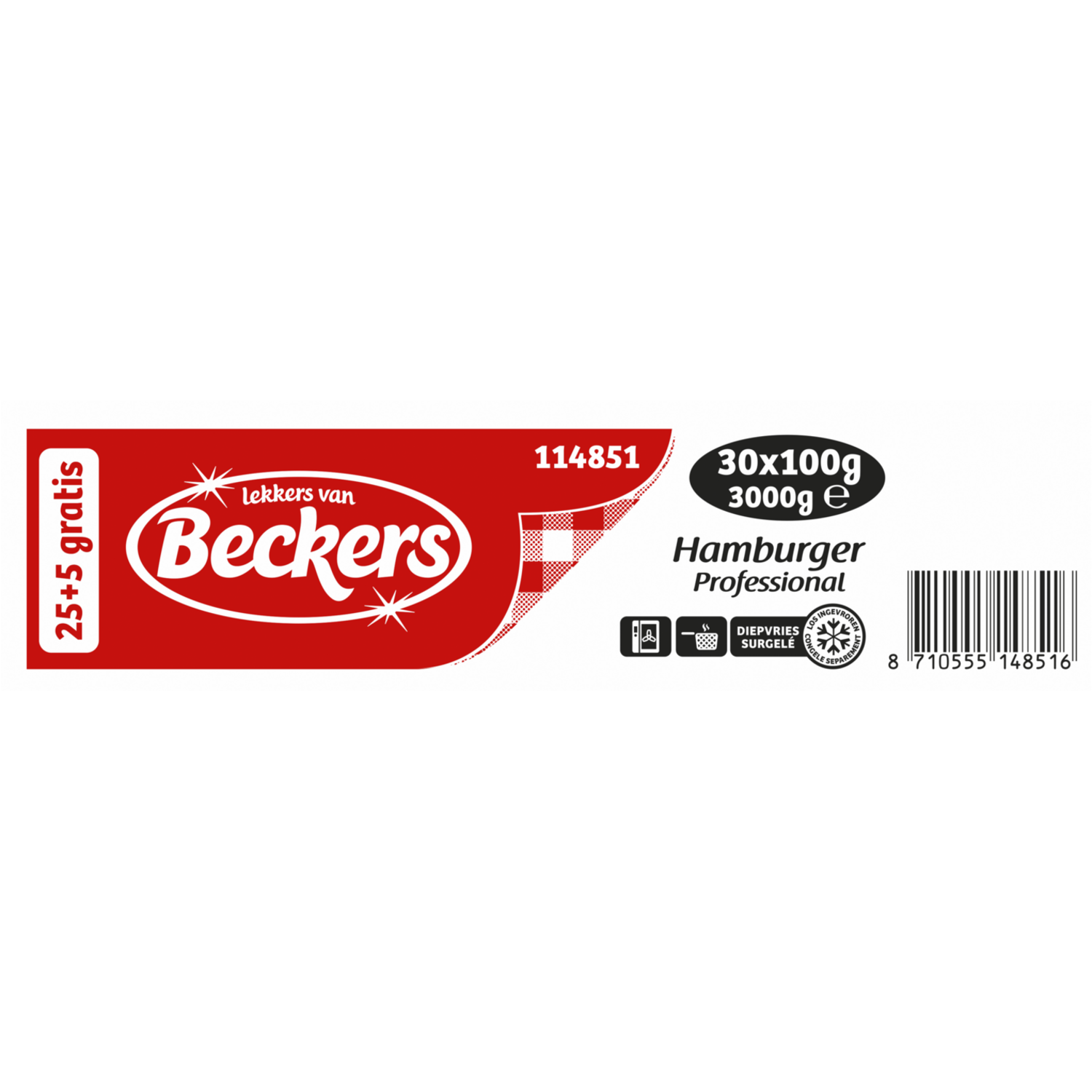 Beckers Hamburgers Professional 100g (30)