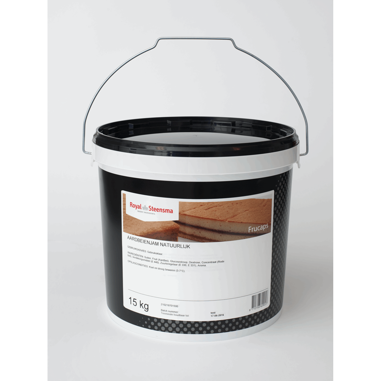 Royal Steensma Aardbeienjam Natuur 15 kg