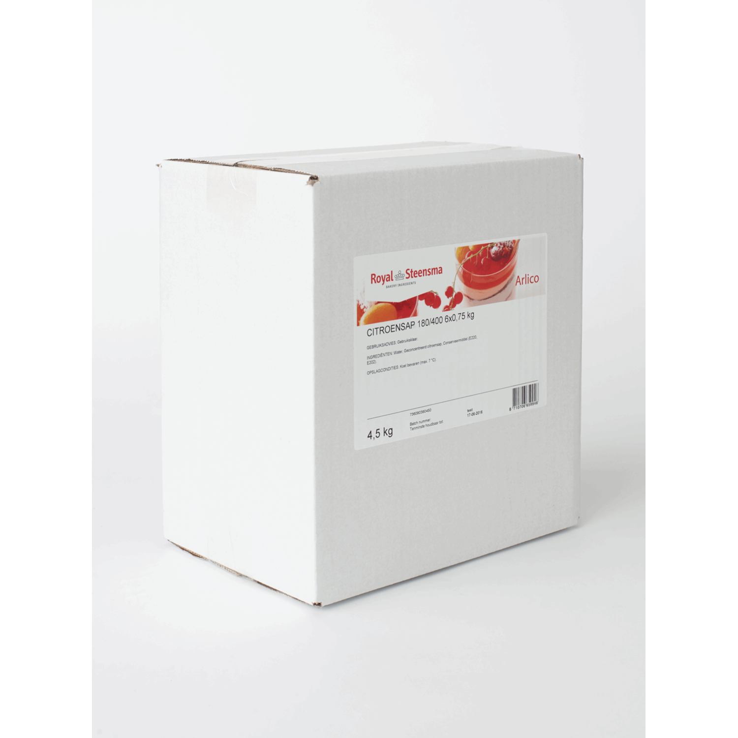Royal Steensma Citroensap 180/400 0.75 ltr (6)