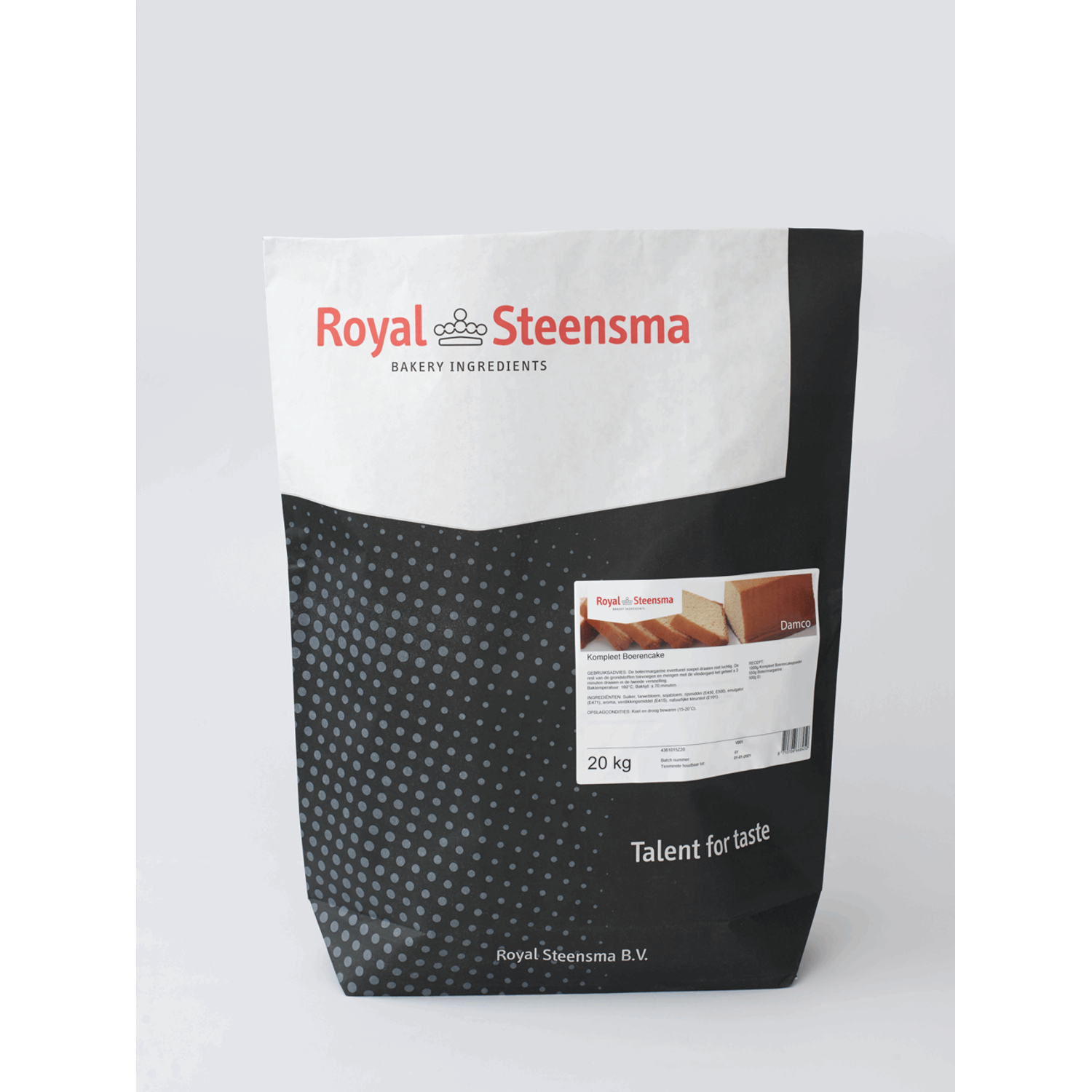 Damco Kompleet Boerencakepoeder 20 kg
