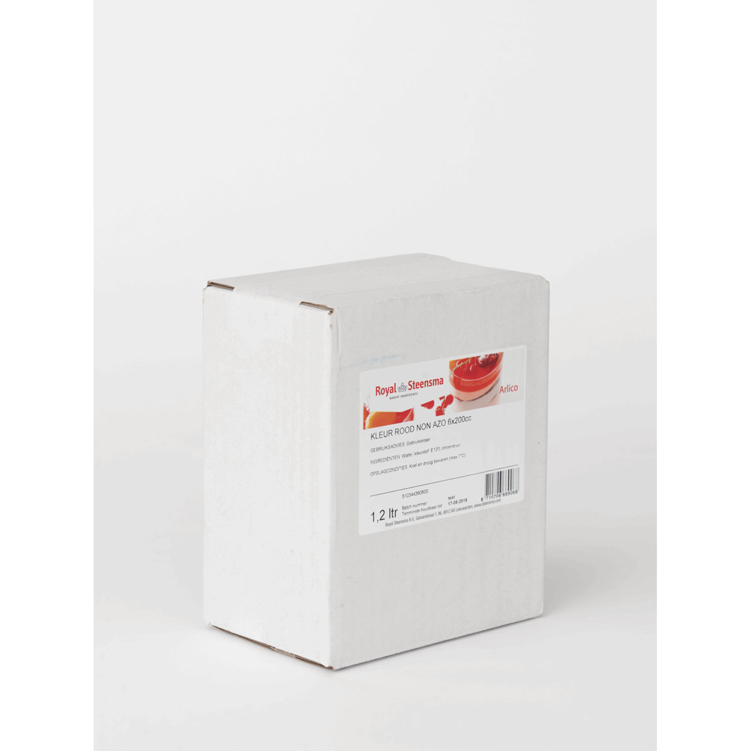 Royal Steensma Kleurstof Rood NON AZO 200ml (1)