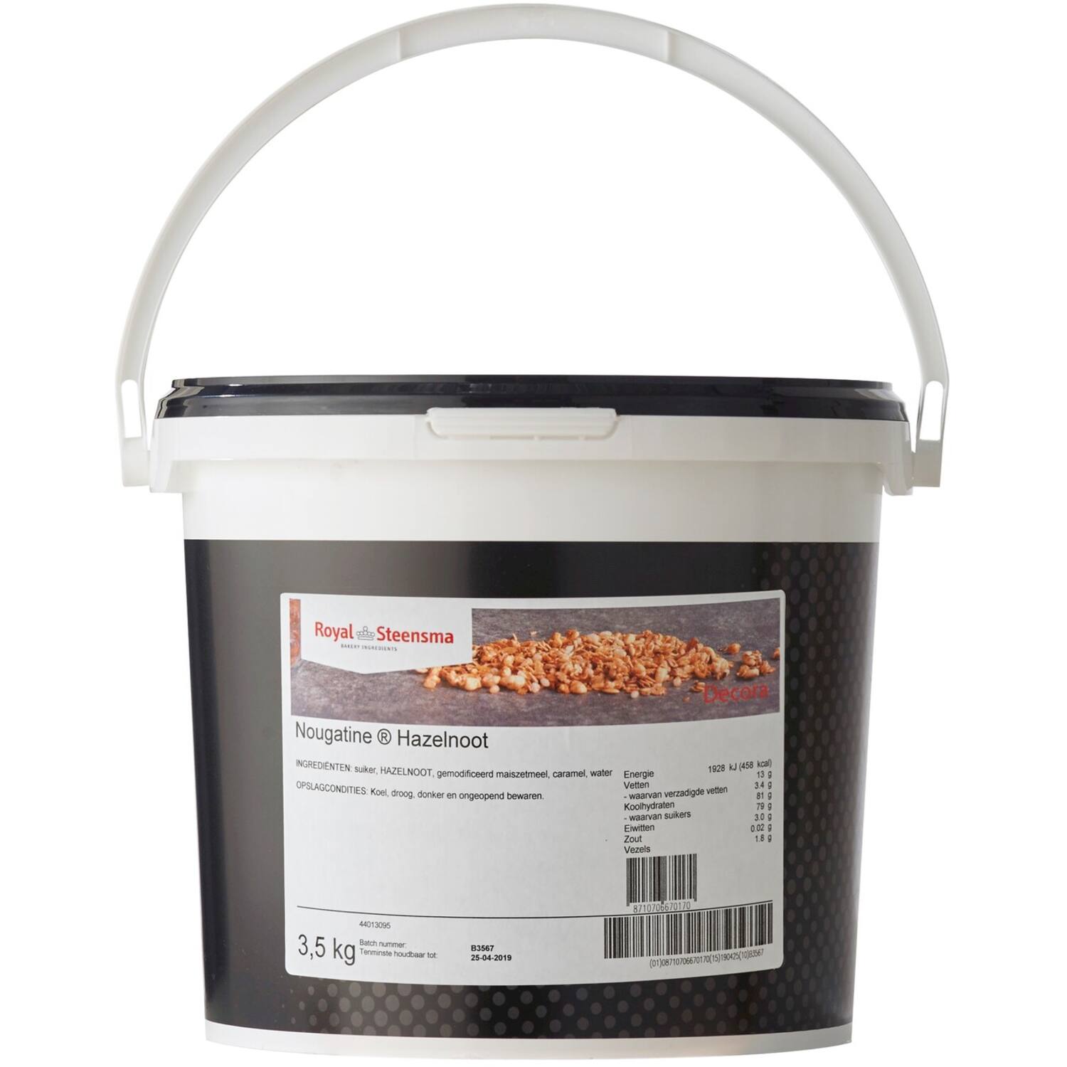 Decora Nougatine Hazelnoot 3,5 kg