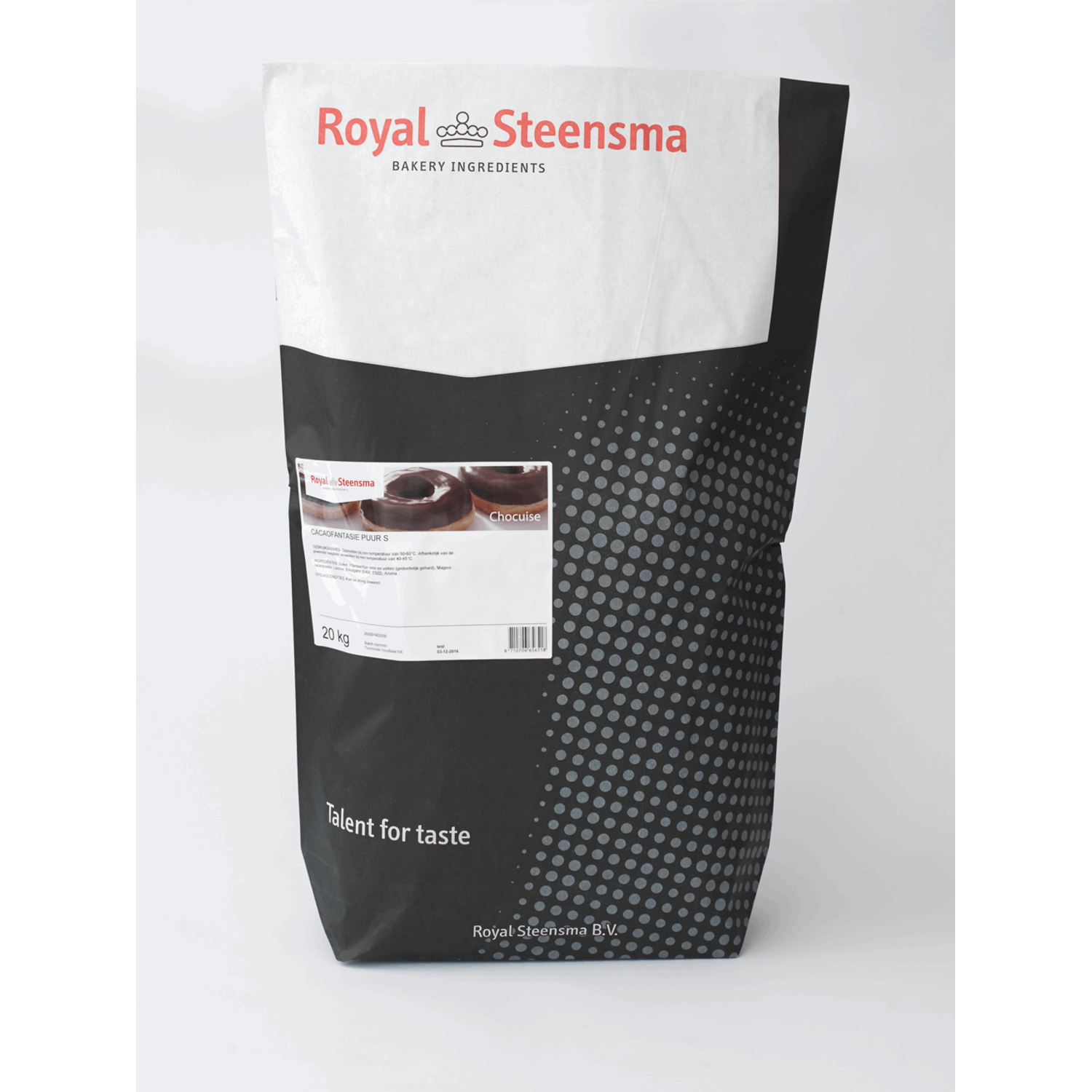 Royal Steensma Cacaofantasie Puur S RSPO 20kg