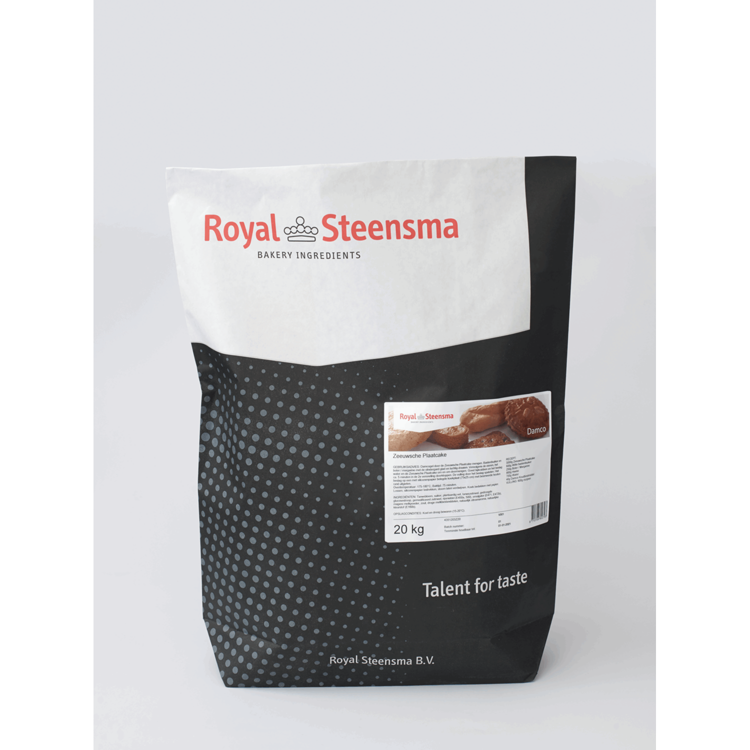 DA Zeeuwsch Plaatcake 20 Kg
