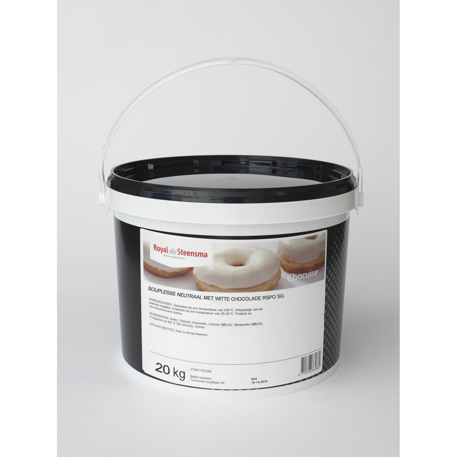 Royal Steensma Souplesse Neutraal met Witte Chocolade RSPO SG 20 Kg CU-RSPO SCC-845387