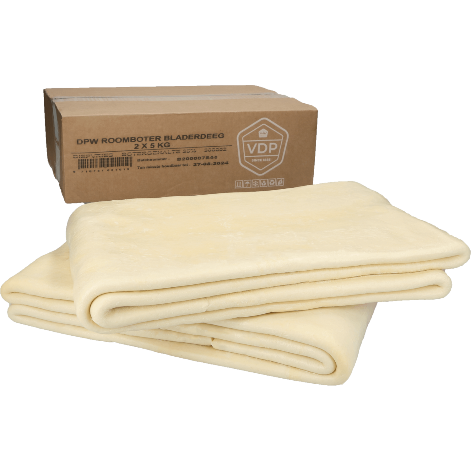 Van Der Pol Roomboter Korstdeeg 2 X 5 kg