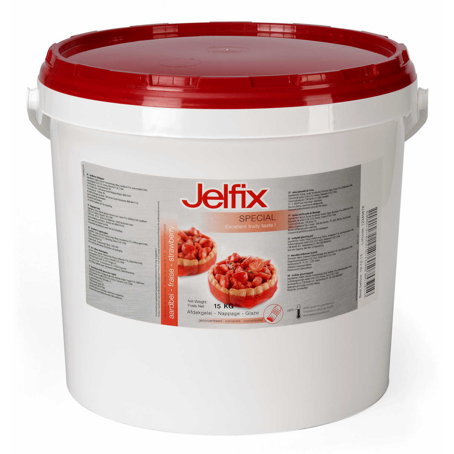 CSM Jelfix Aardbei Speciaal 15 kg