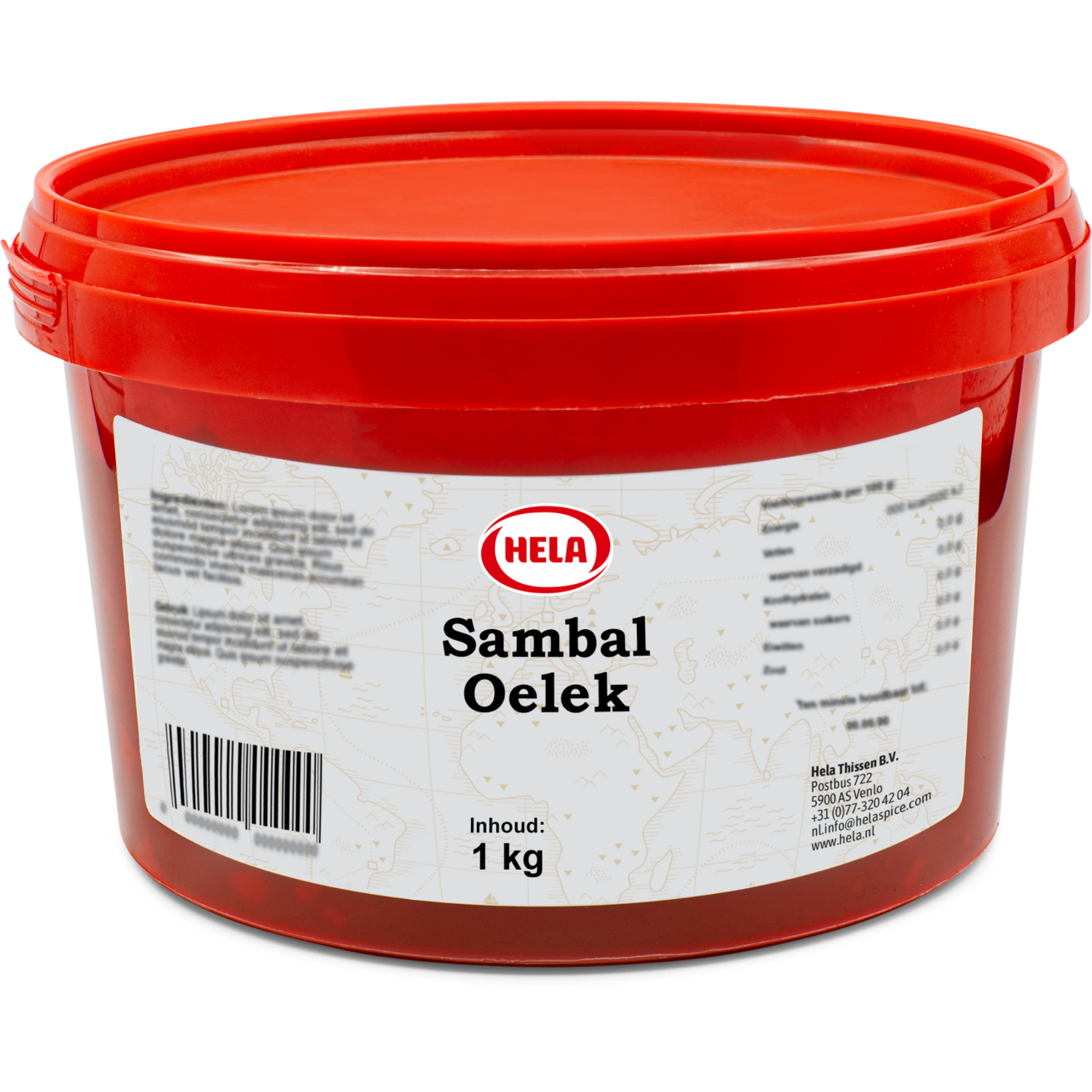 Hela Sambal Oelek 1 Kg