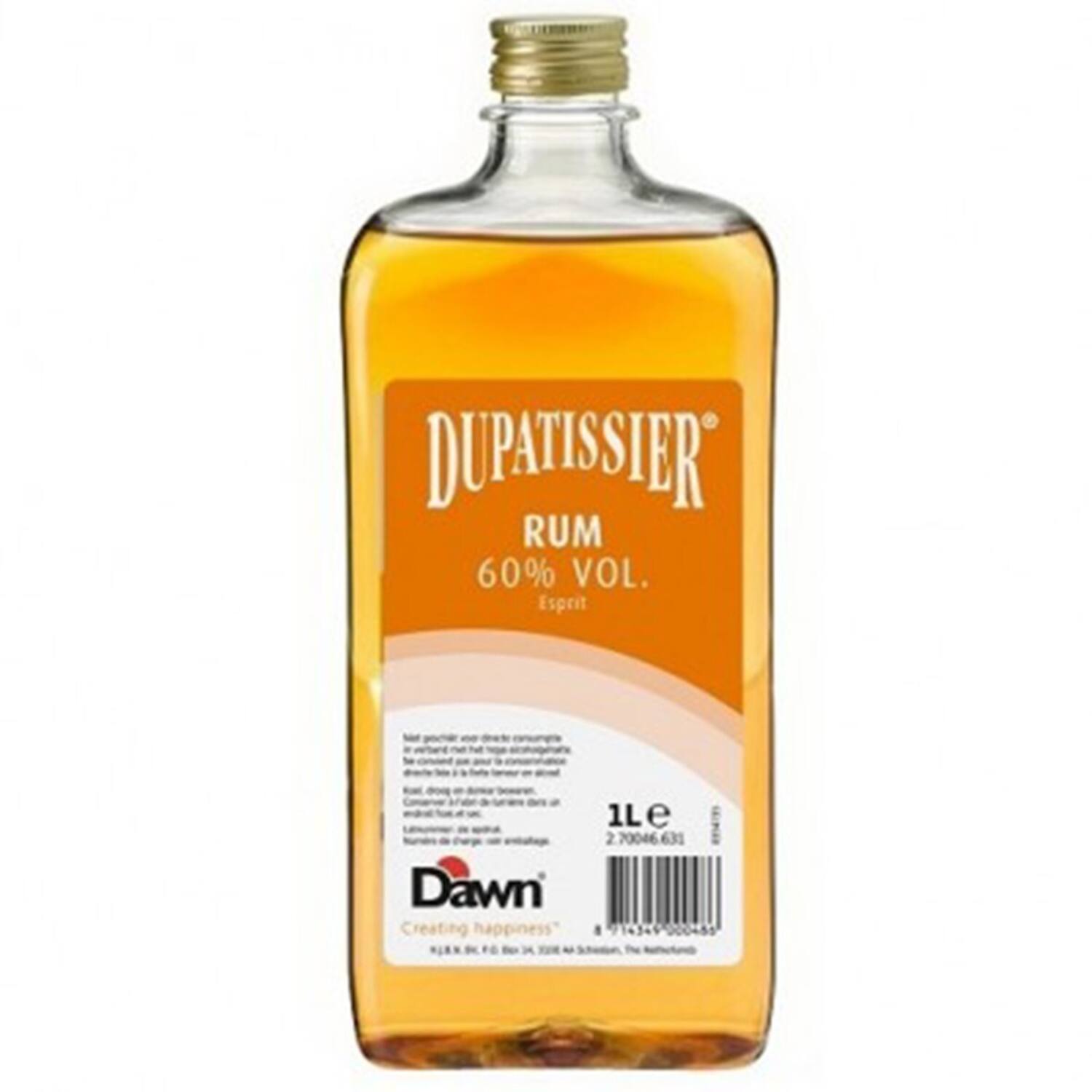 Dawn Dupatissier Rum 60% 1L