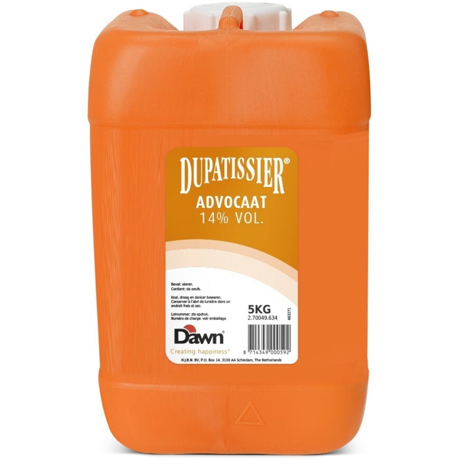 Dawn Dupatissier Advocaat 14% 5 kg