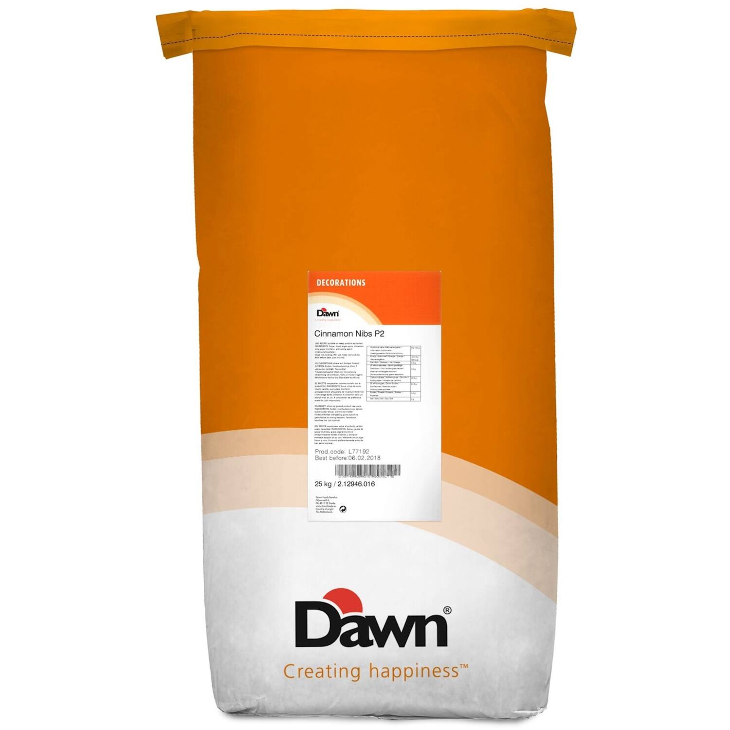 Granules Kaneel 25 kg