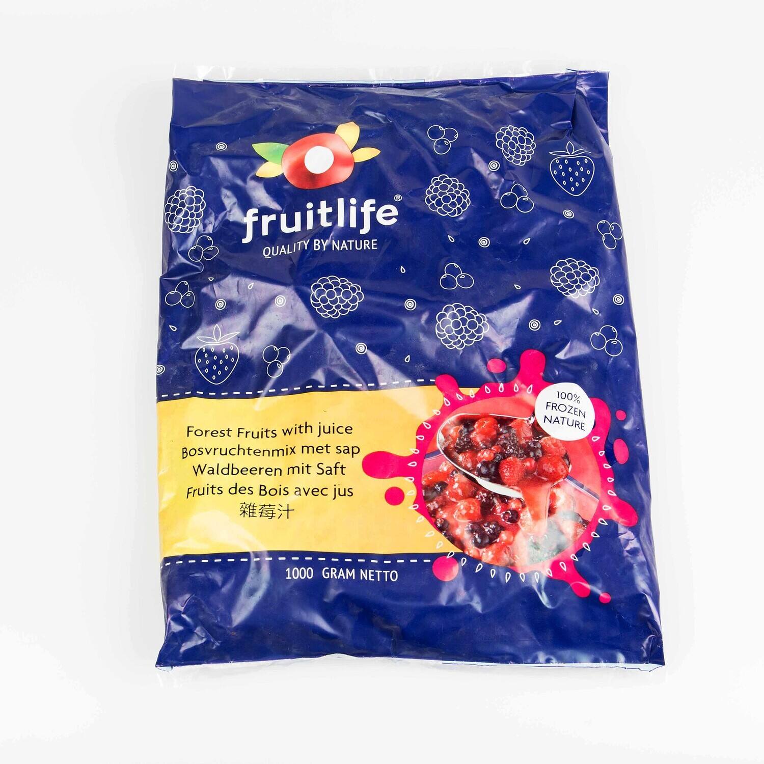 Fruitlife Bosvruchtenmix met sap 10x1kg