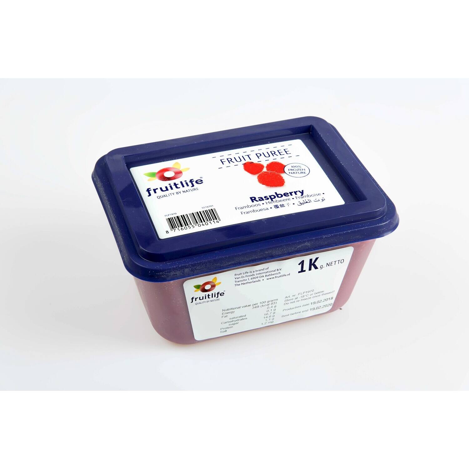 Fruitlife Frambozenpuree 1 Kg (6)