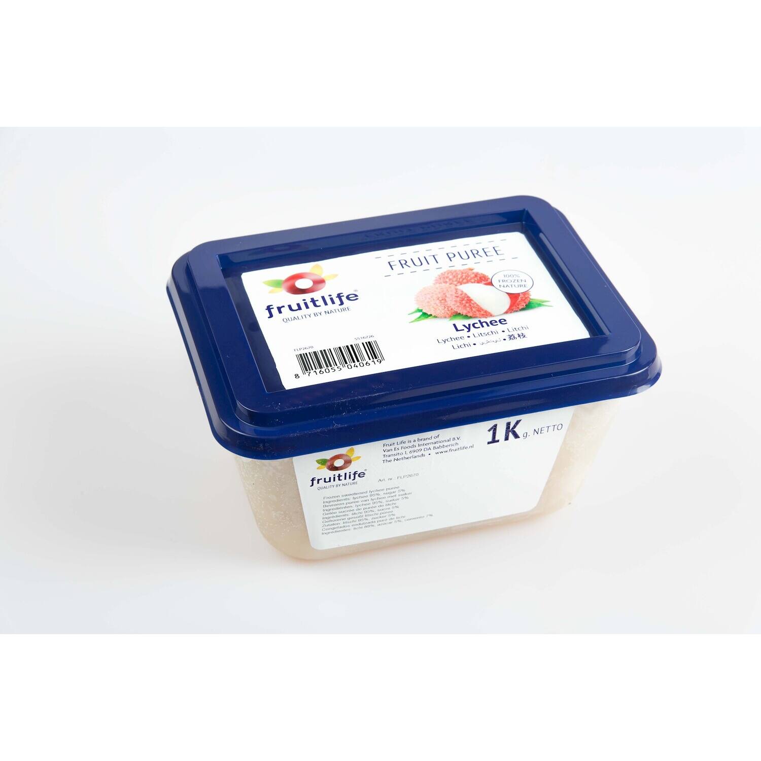 Fruitlife Lycheepuree 1 Kg (6)