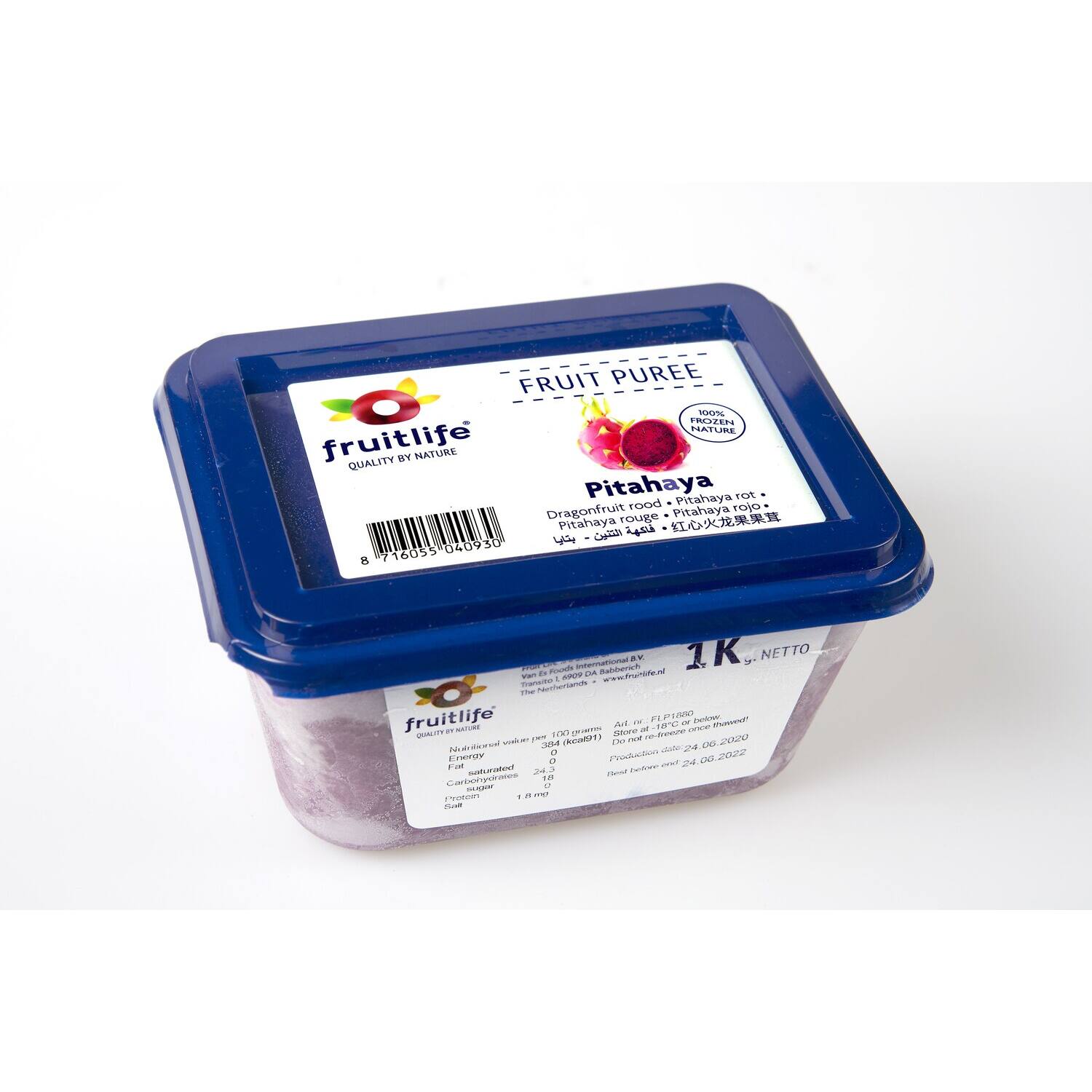 Fruitlife Dragon Fruit Puree 1 Kg (6)