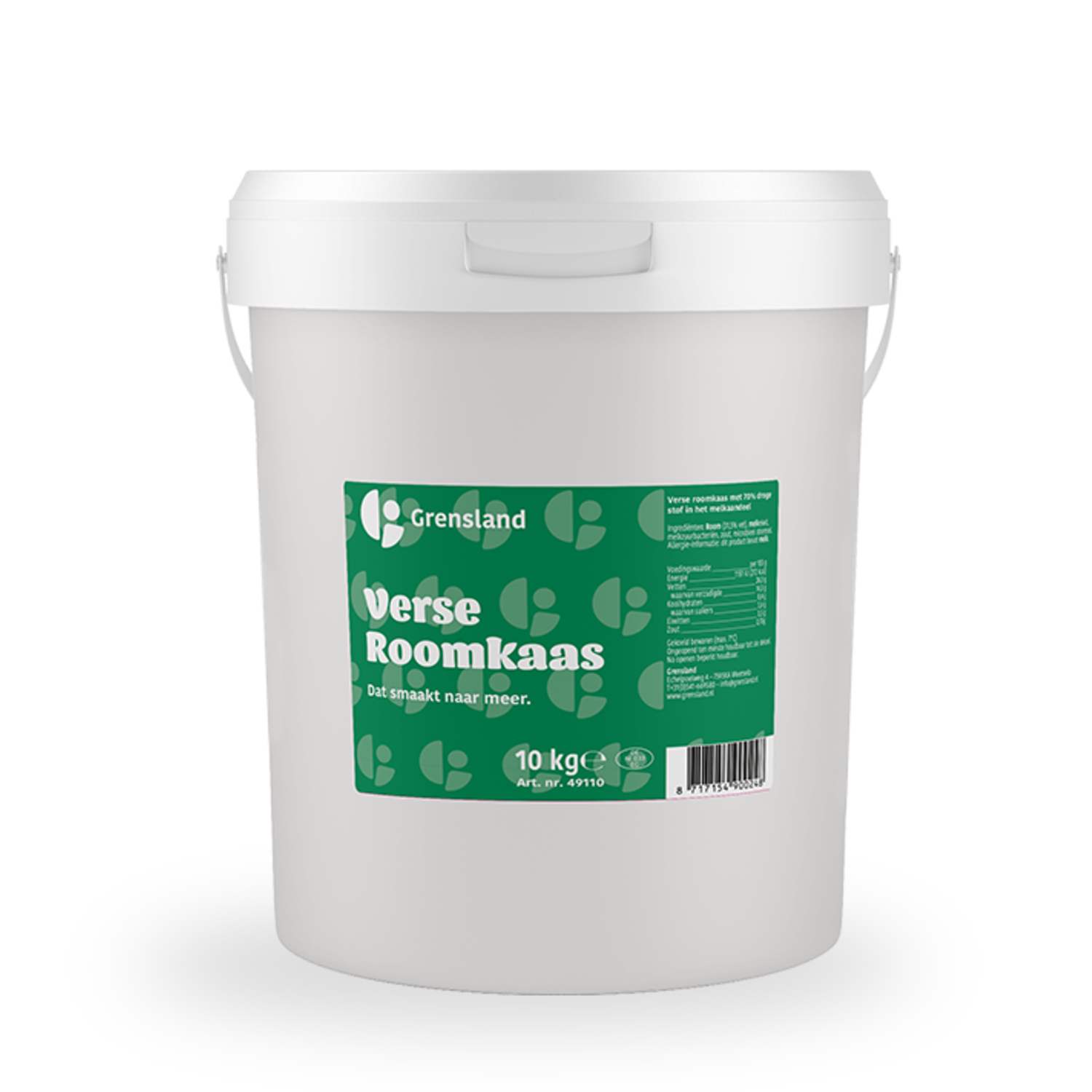 Grensland Verse Roomkaas 10 kg