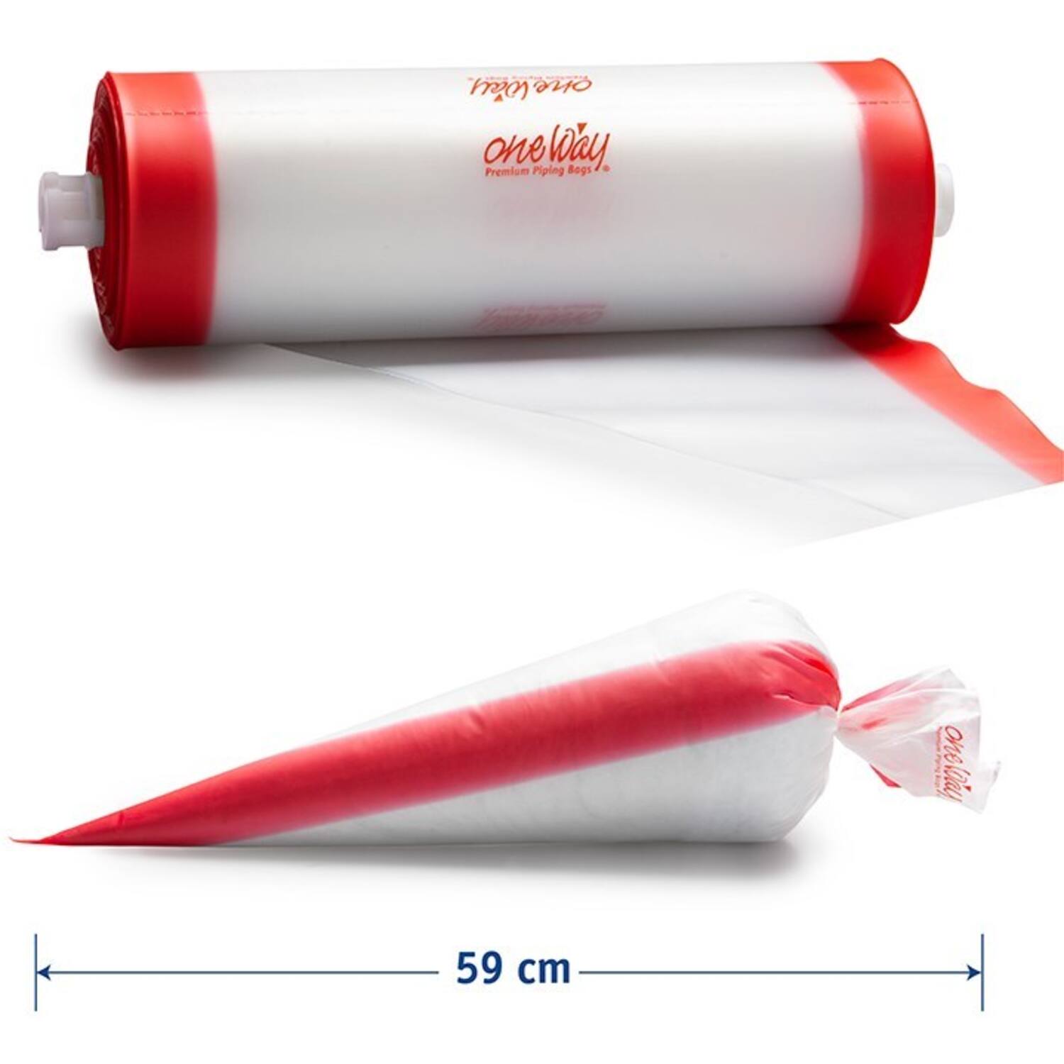 Wegwerp Spuitzakken Red Hot 59x28cm (74)