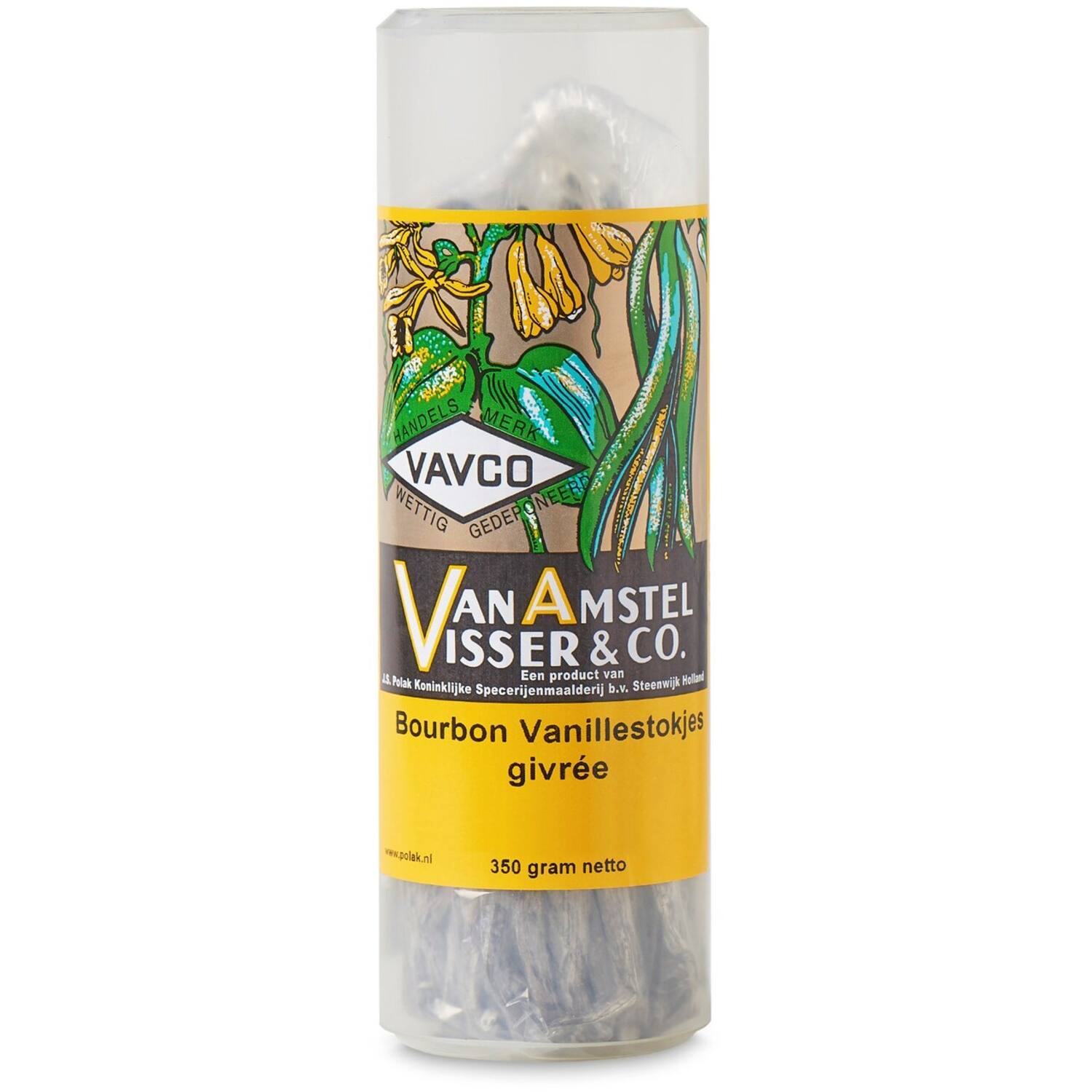 Vanillestokjes Bourbon Givree 350 g