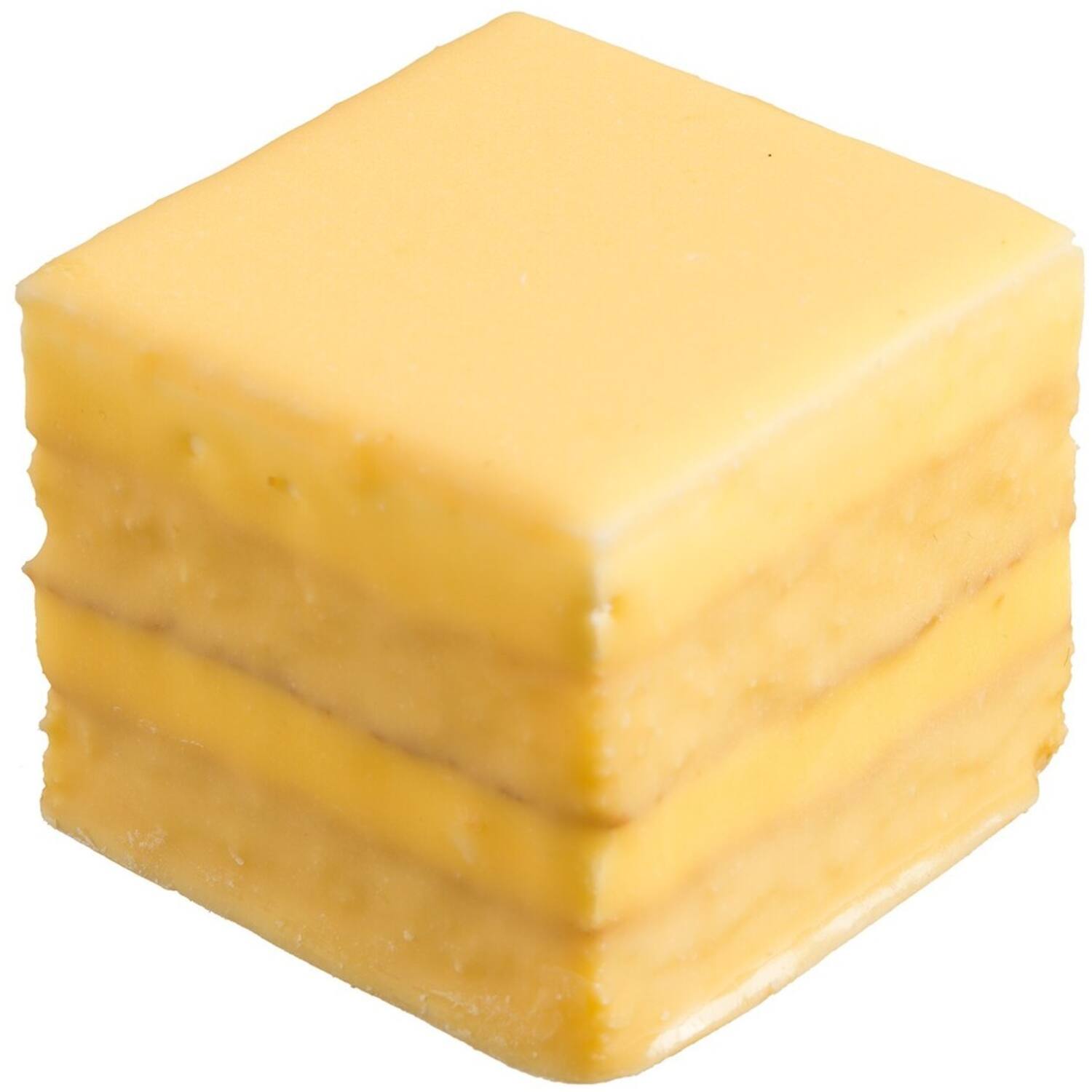 Goemans Paas Petit Fours Vierkant Geel (144)