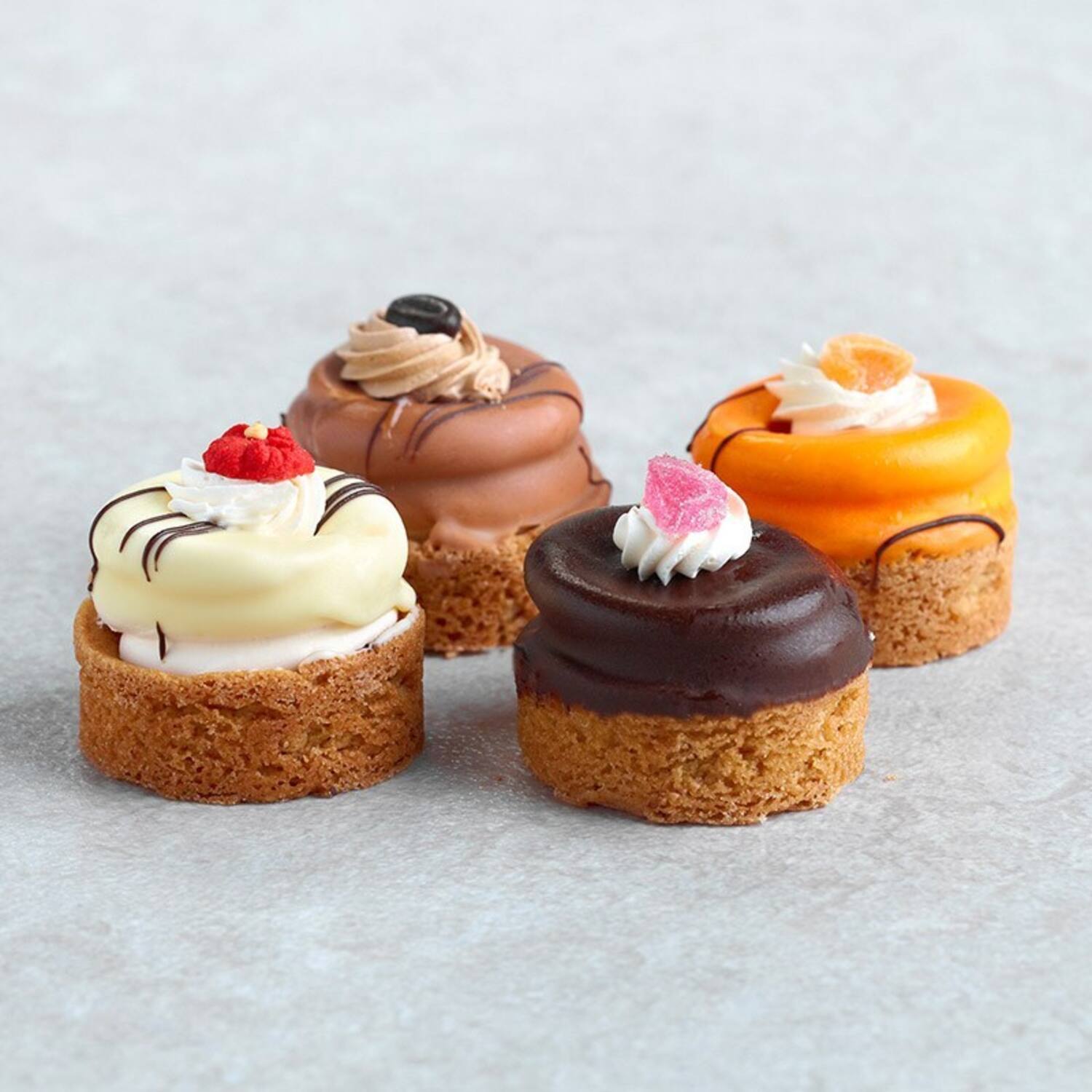Banketpartners 1600 Petit Four 4-Smaken (4x16)