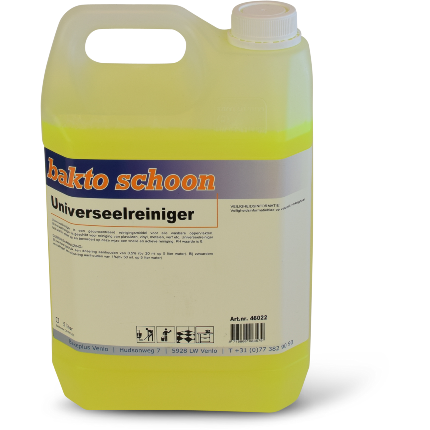 Bakto Schoon Universeelreiniger 5 Ltr