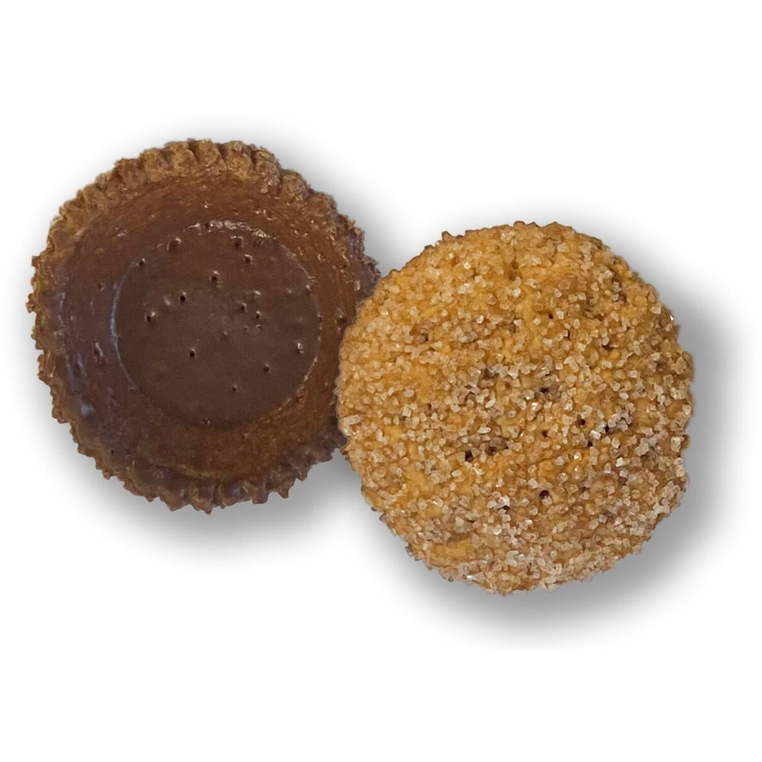 Verbeek Korstschelpen RB 9cm Bruinchoc (216)