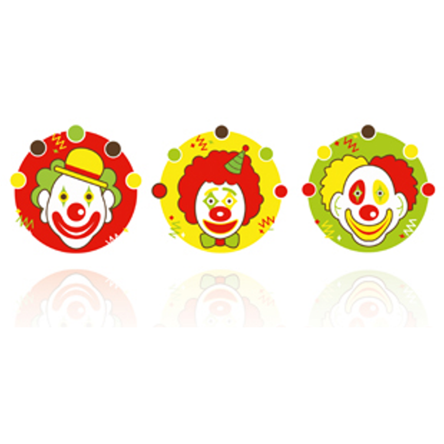 Dekom 4302 Chocolade Clowns Assorti (172)