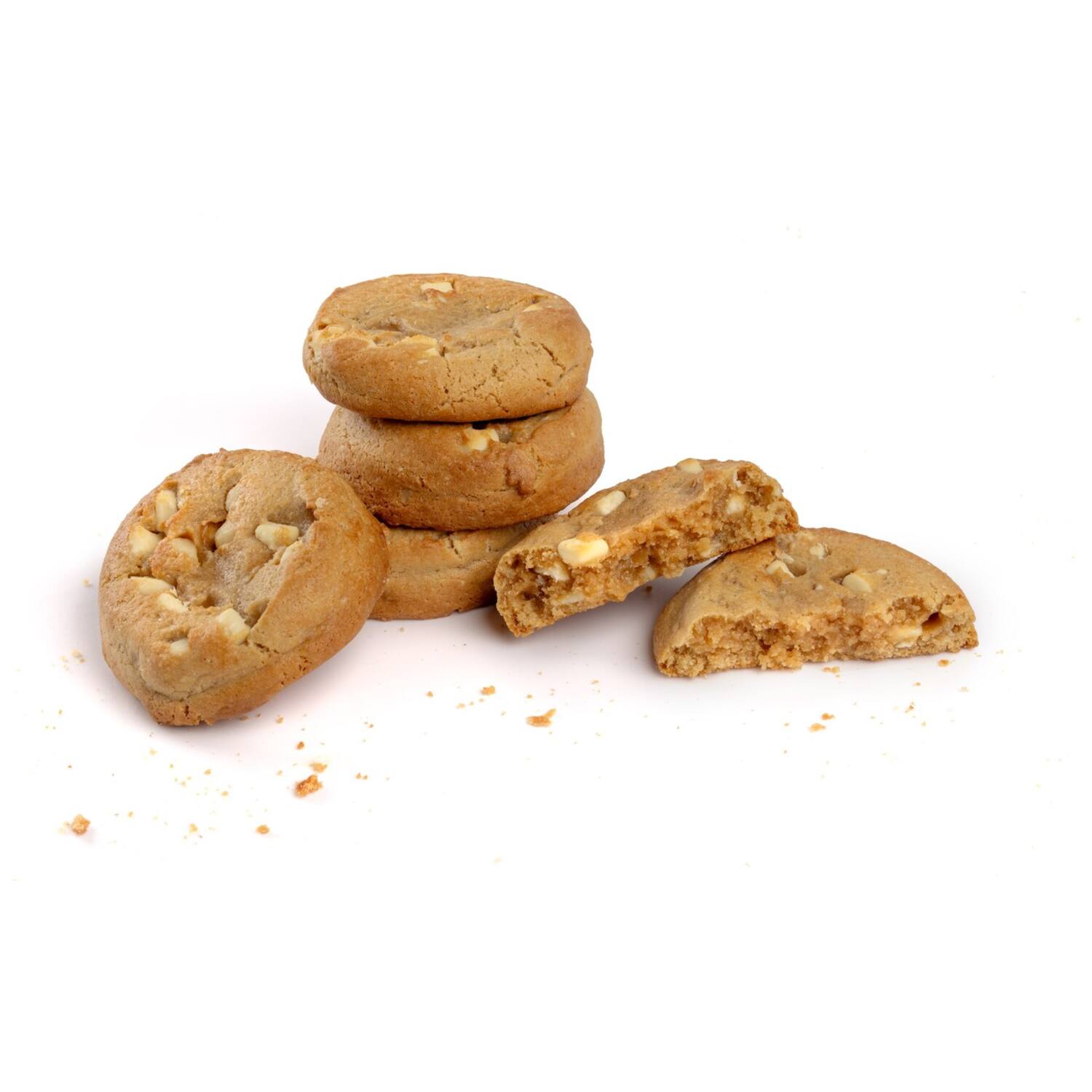 De Graaf Bakeries 300172 Cookie White Choco Macadamia B.O. (80)