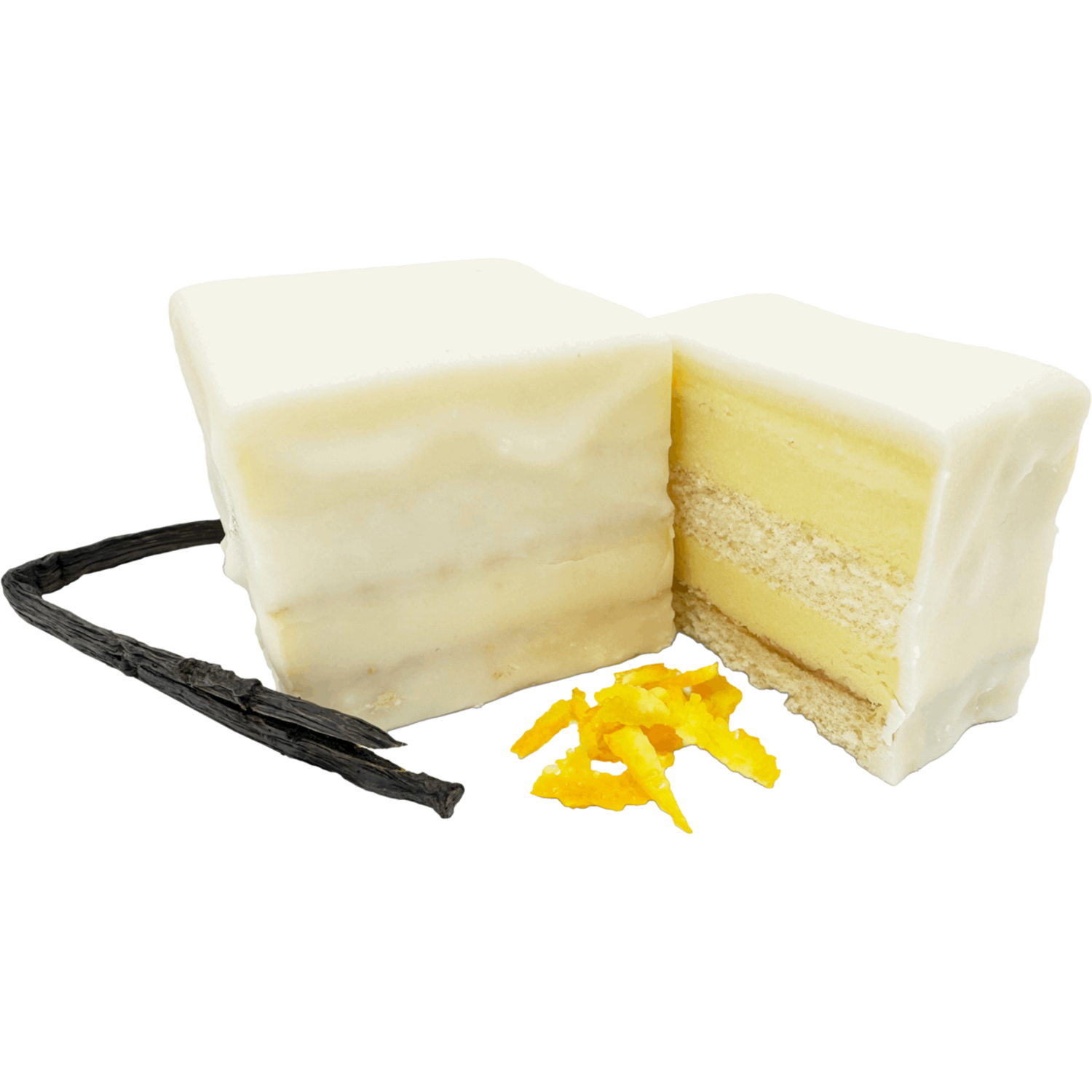 De Bakker Petit Four wit de luxe (4X25)