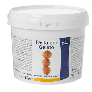 Dawn Italia Hazelnoot Glad (Smooth) Pasta Per Gelato 5 kg, foto 2 van 2