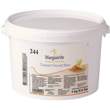 CSM Croquant Chocolade Wit MB 4 kg CU-RSPO SCC-845733, foto 2 van 2